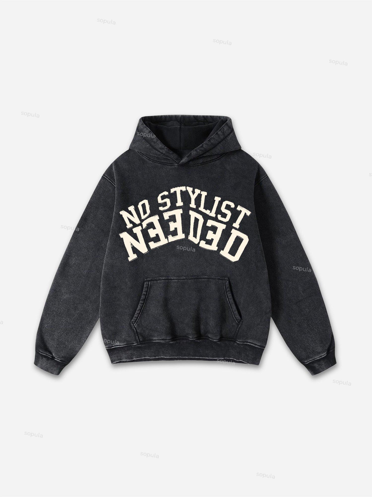 Vintage Fraternal Double Cross Graphic Acid Washed Oversized Hoodie Product Image