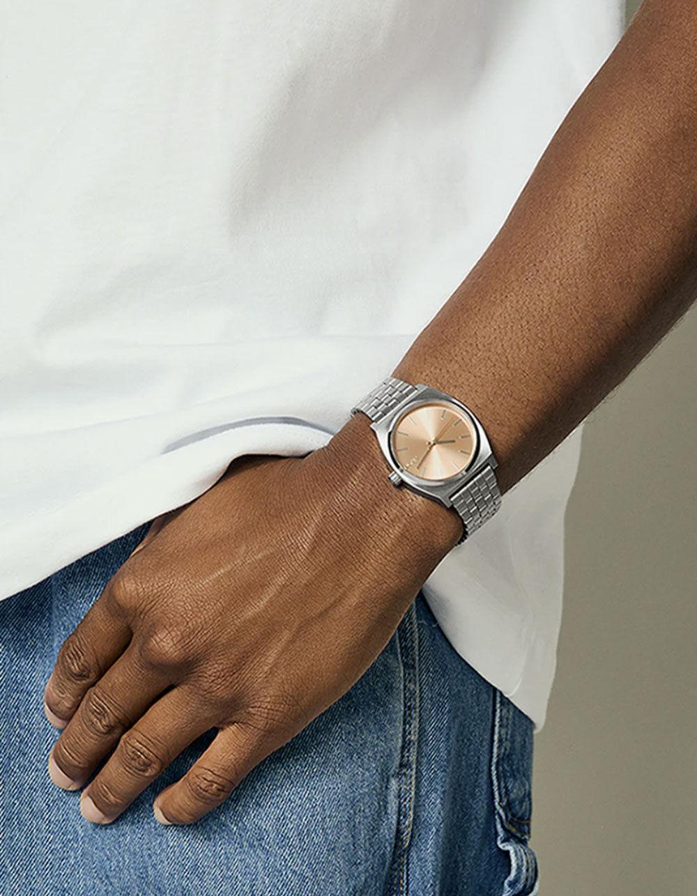 NIXON Time Teller Watch - CORAL COMBO Product Image