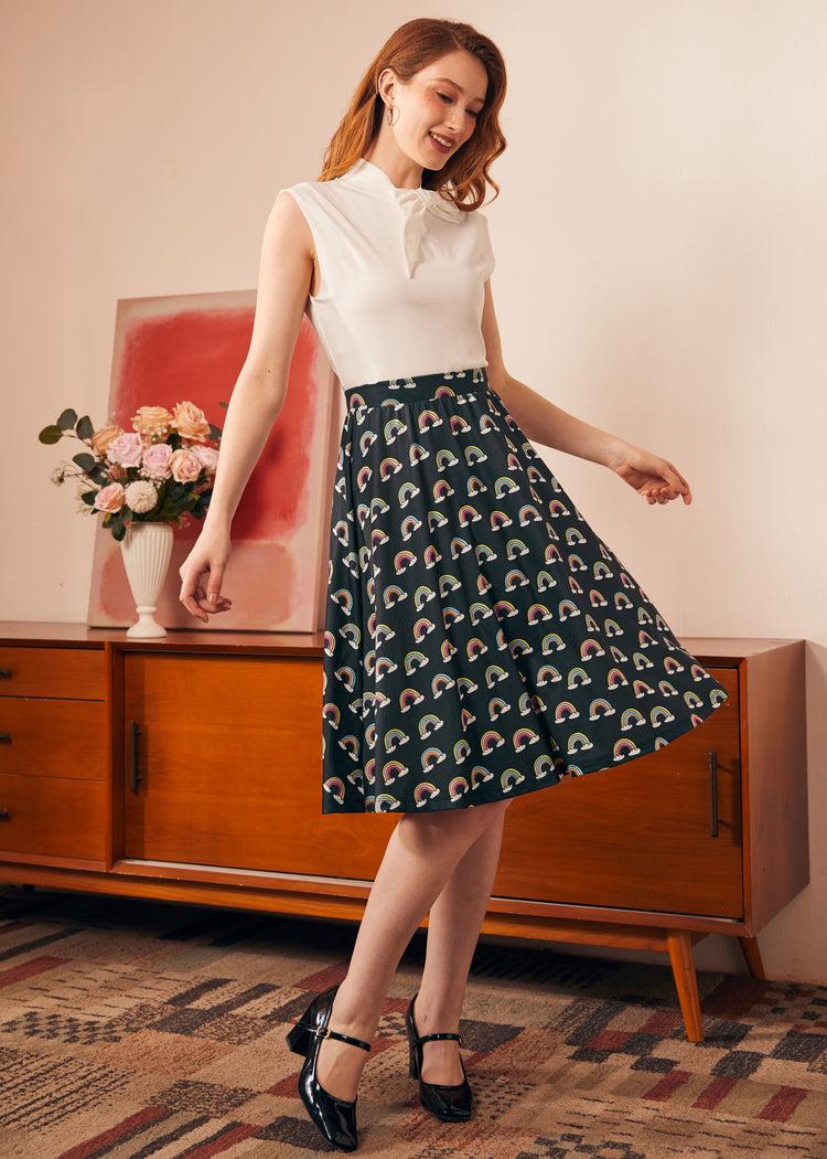 Excellence Attained Knit Midi Skirt Product Image