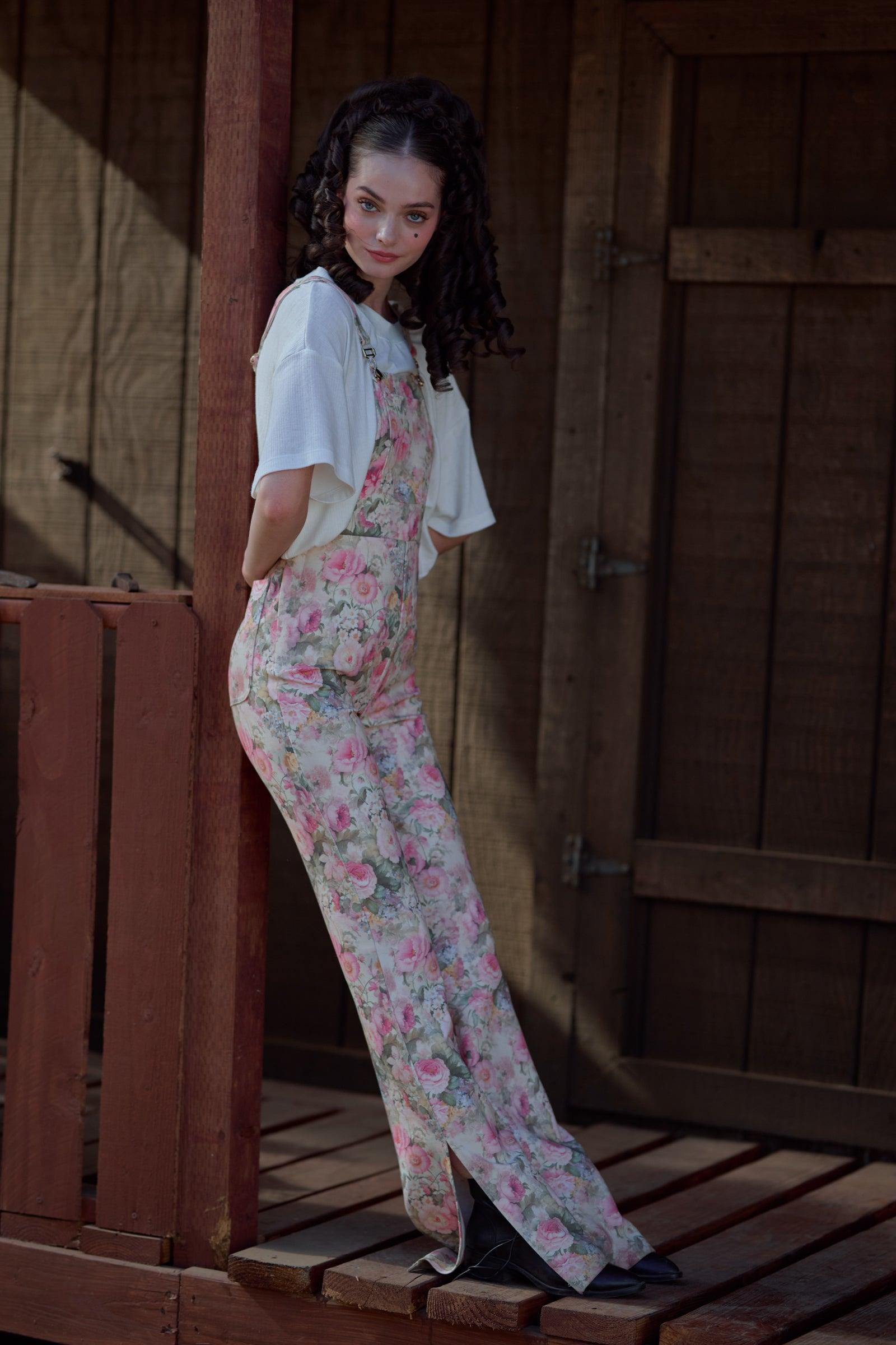 The Pammy Picnic Basket Overalls Product Image