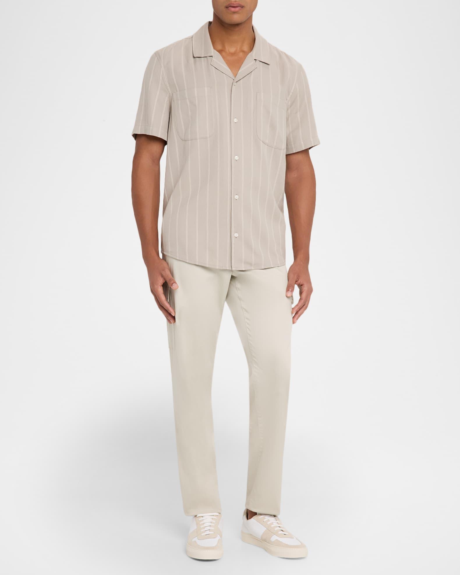 Men's Jacobson Thin Stripe Camp Shirt Product Image