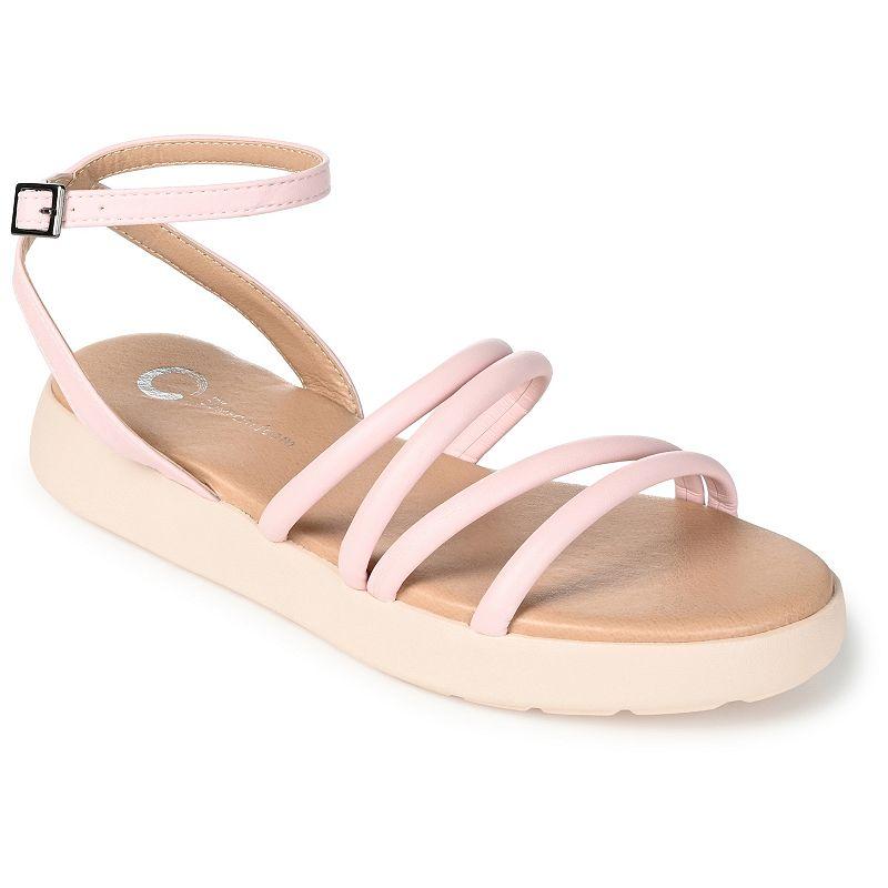 Journee Palomma Women's Strappy Sandals,  Product Image