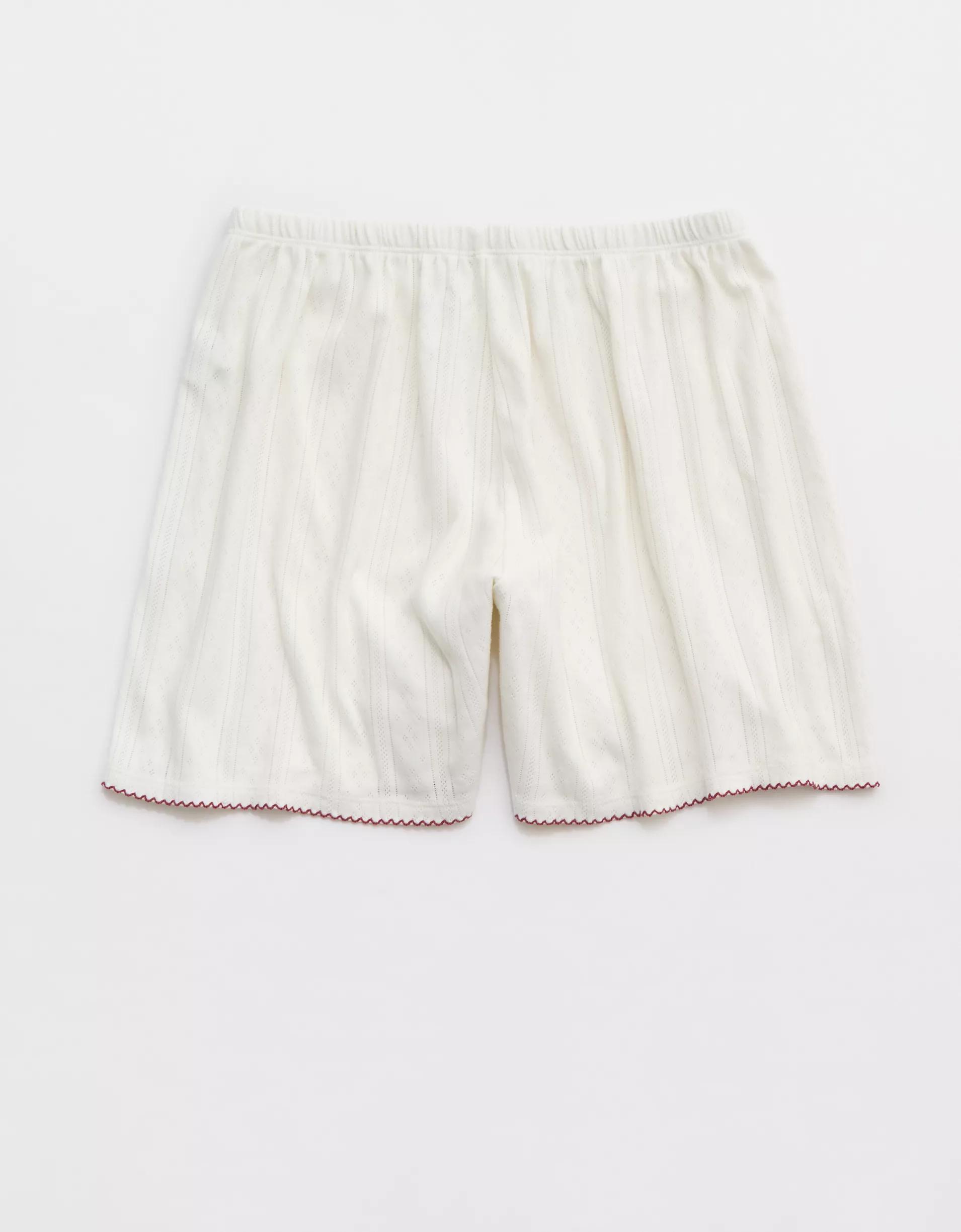 Aerie Off-Duty Pointelle Boxer Product Image