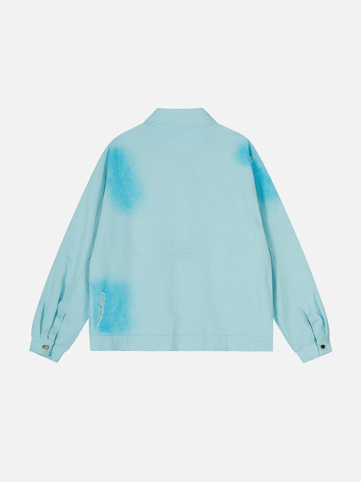 Aelfric Eden Fantasy Print Dirt Color Jacket Product Image