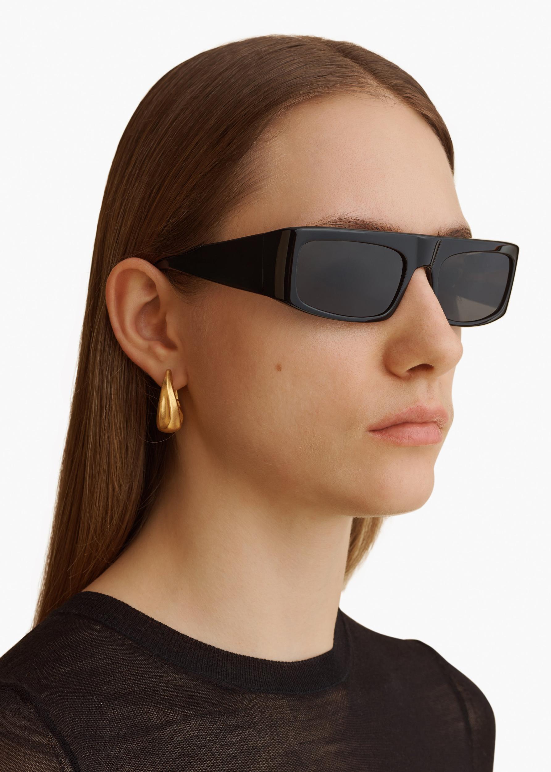 KHAITE x Oliver Peoples 1979C in Black and Grey Product Image