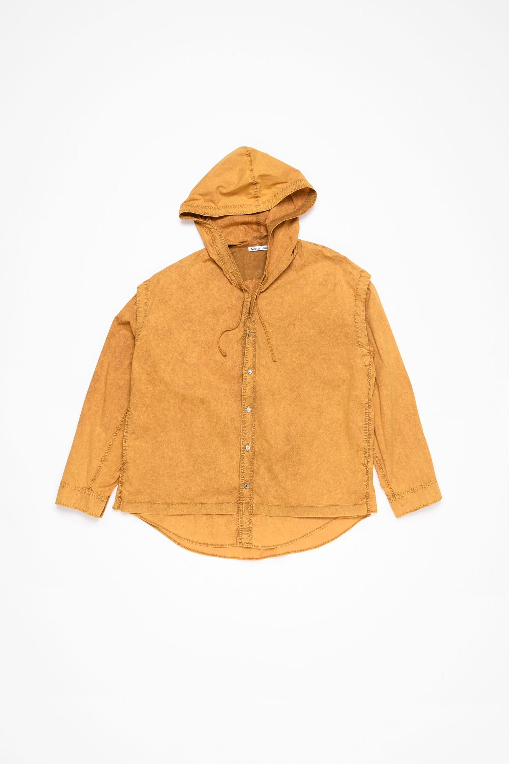 Hooded button-up shirt Product Image