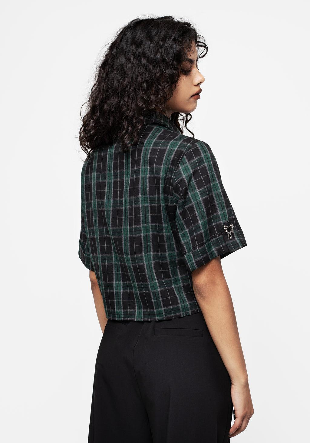 Cardio Check Cotton Button Up Shirt Product Image