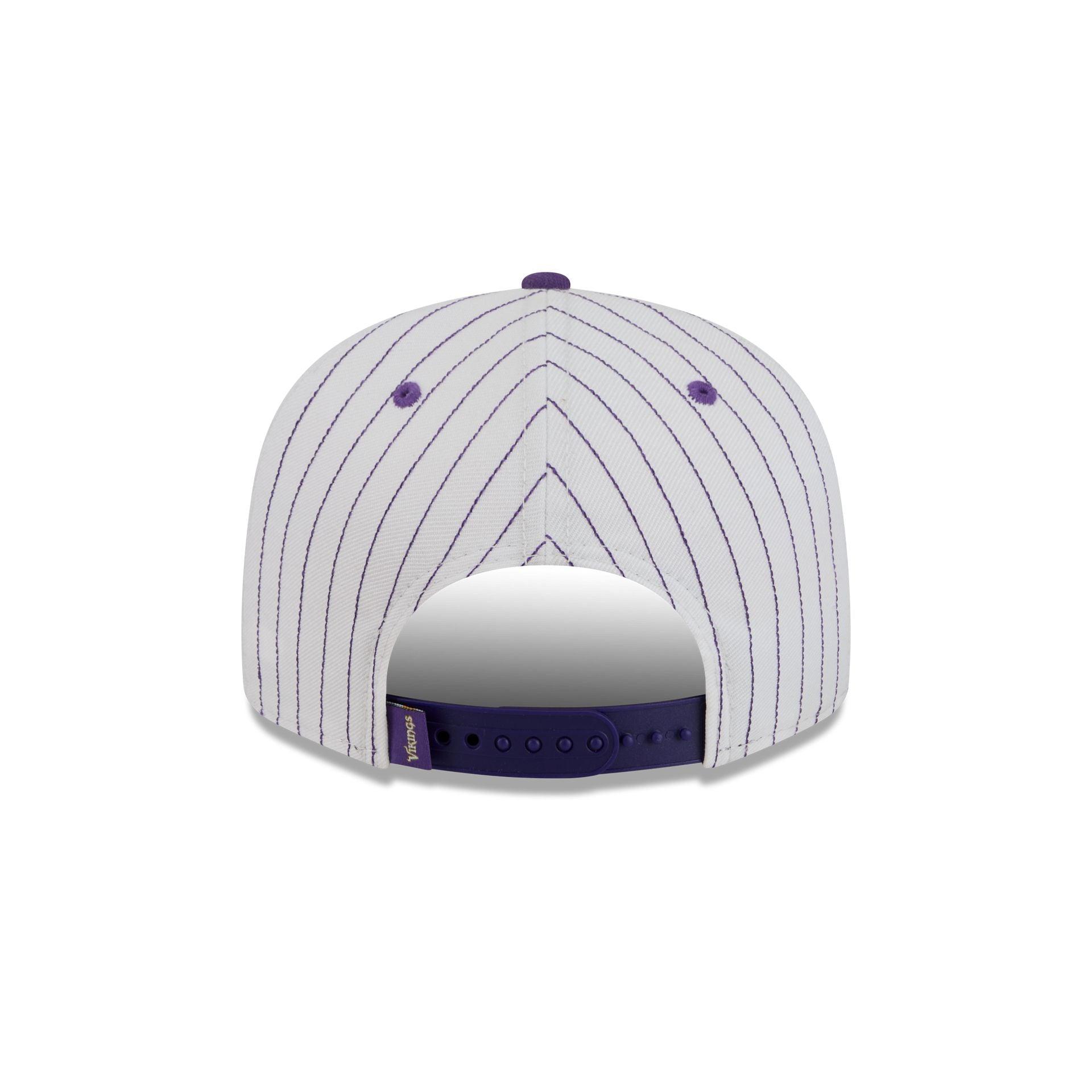 Minnesota Vikings Deceptor Pinstripe 9FIFTY Snapback Hat Male Product Image