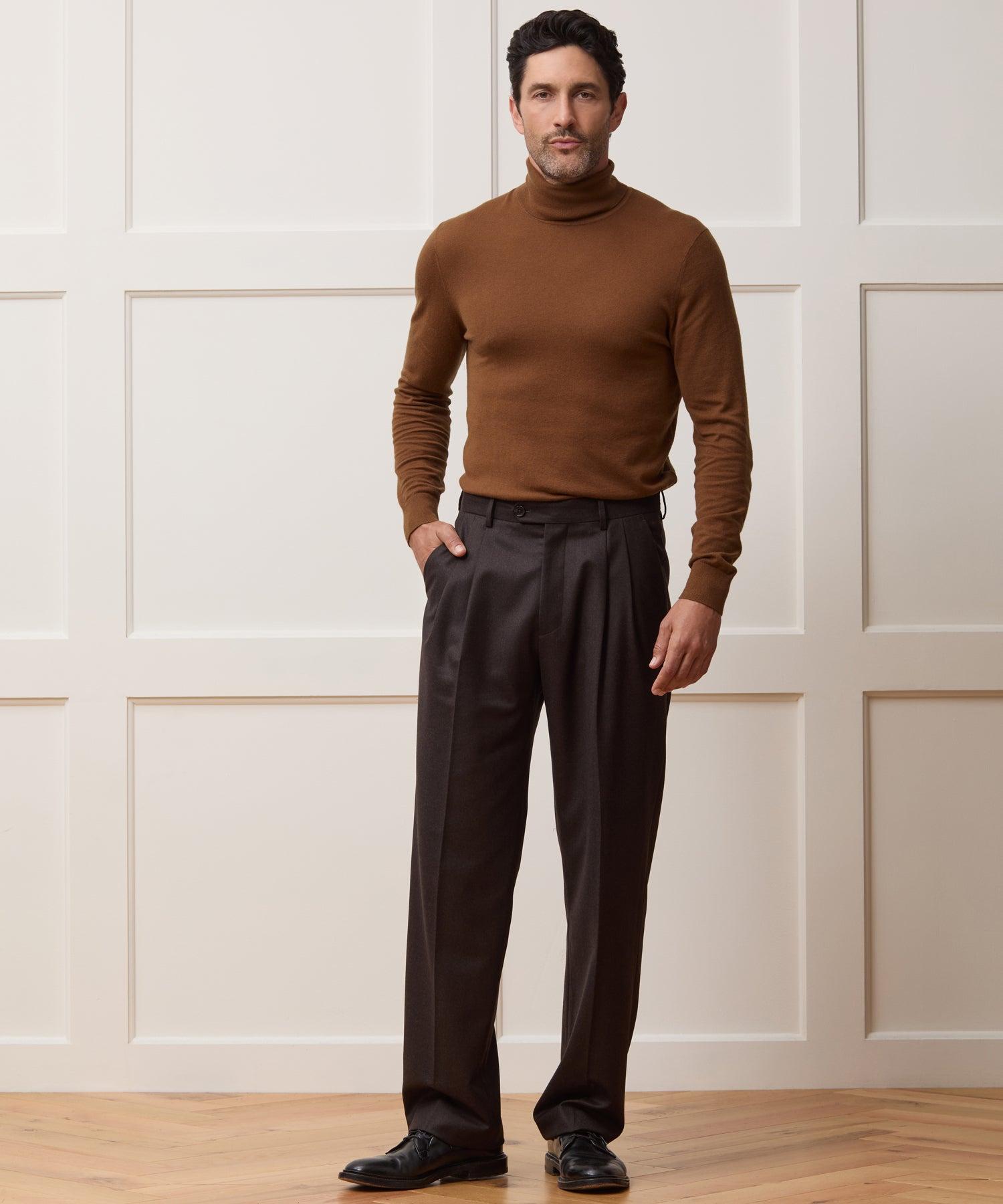 Silk-Cashmere Turtleneck Sweater Product Image