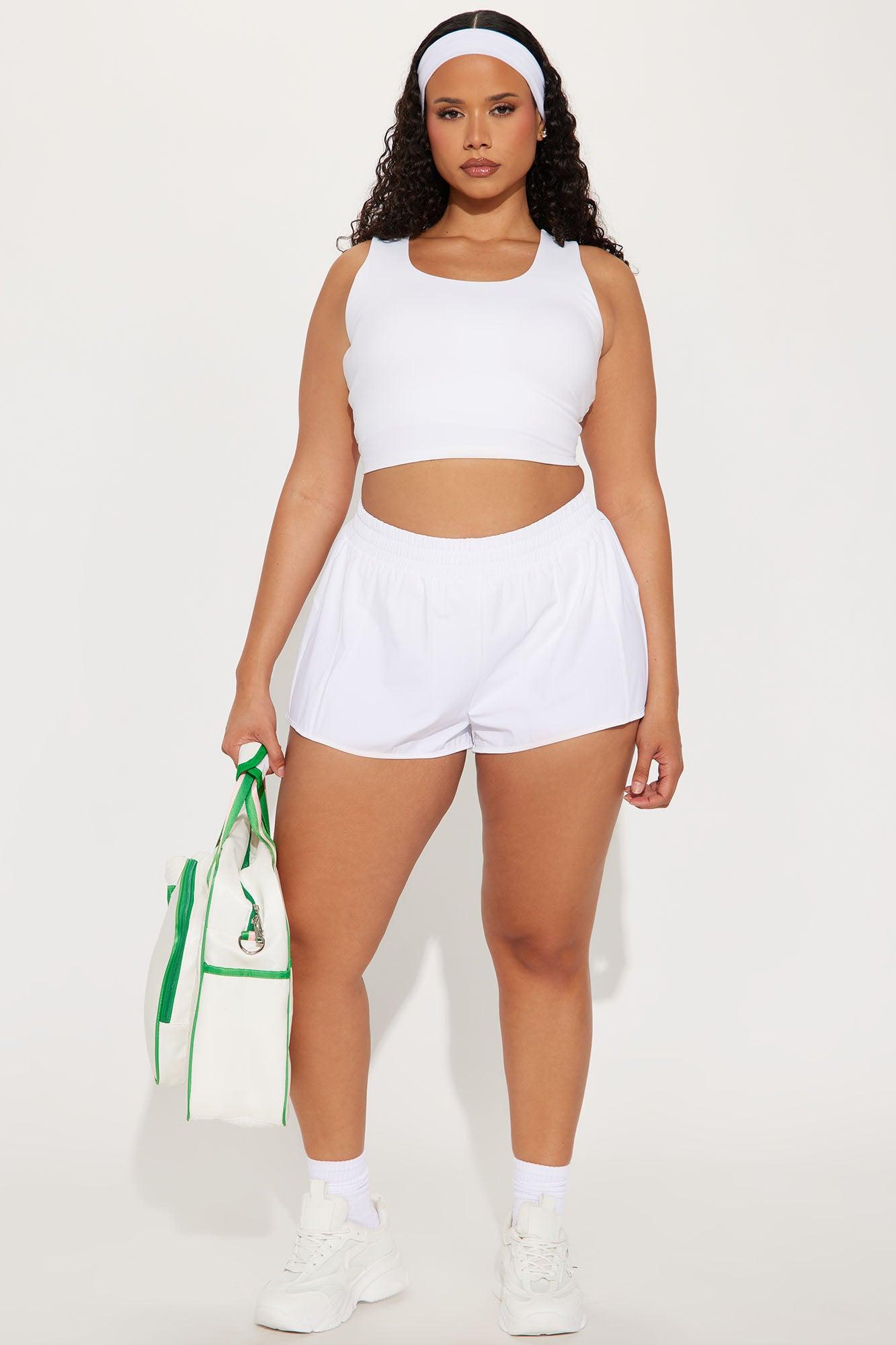 Last Serve Active Running Short - White Product Image