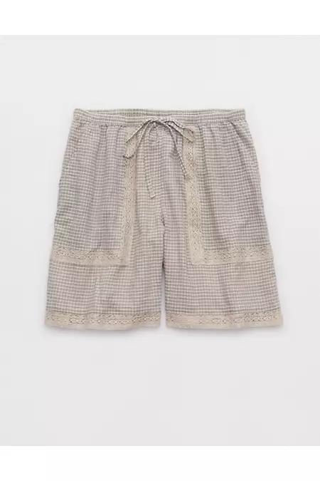 Aerie Off-Duty Gauze Boxer Women's Product Image