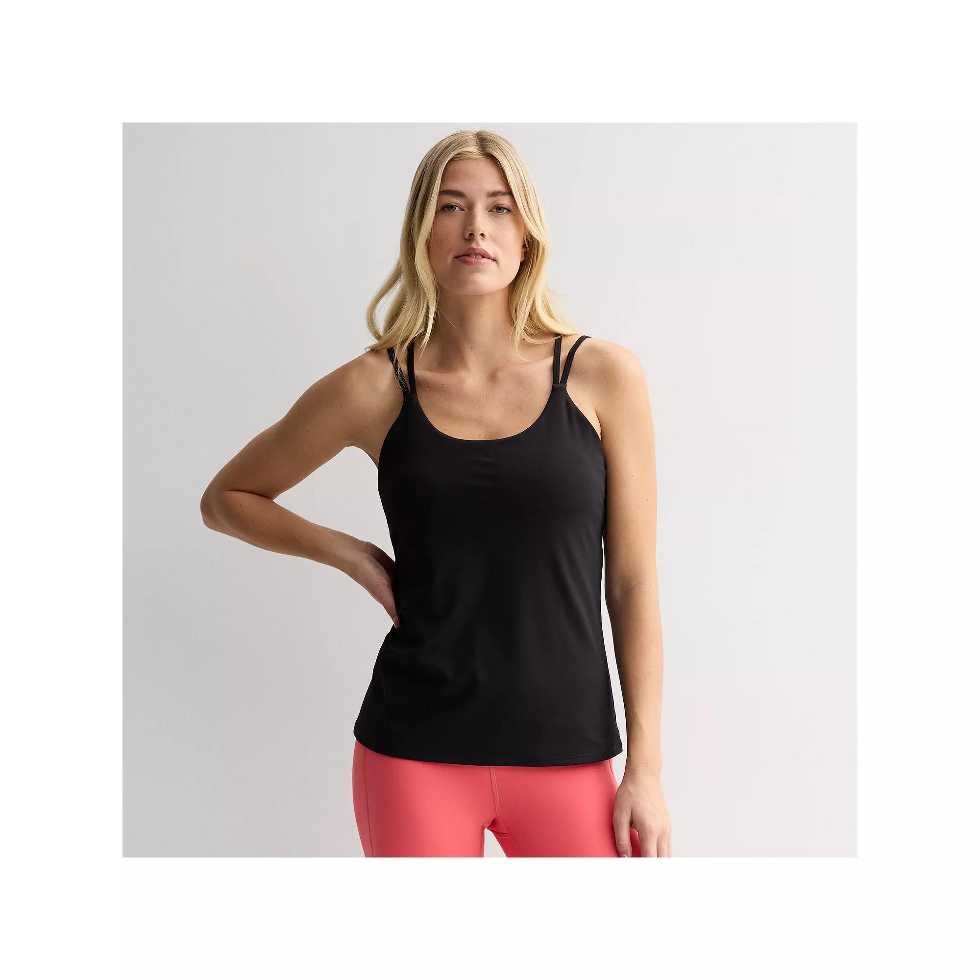 Women's Tek Gear® Ultrastretch Strappy Bra Tank Top,  Product Image