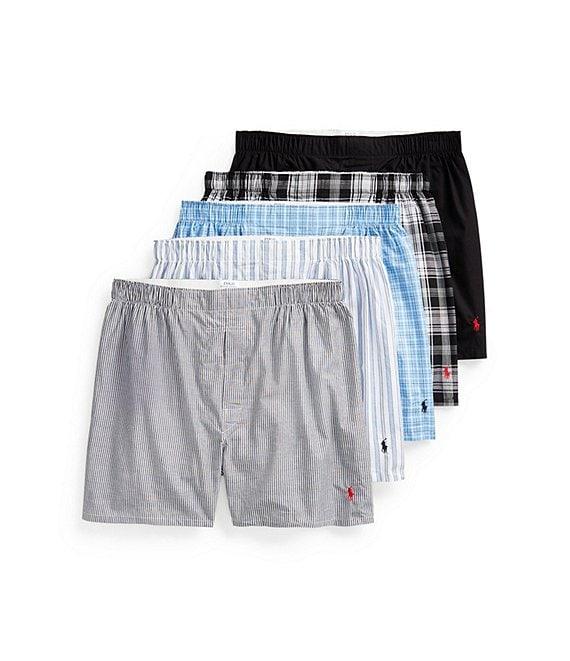 Polo Ralph Lauren Classic Cotton Assorted Boxer 5-Pack Product Image