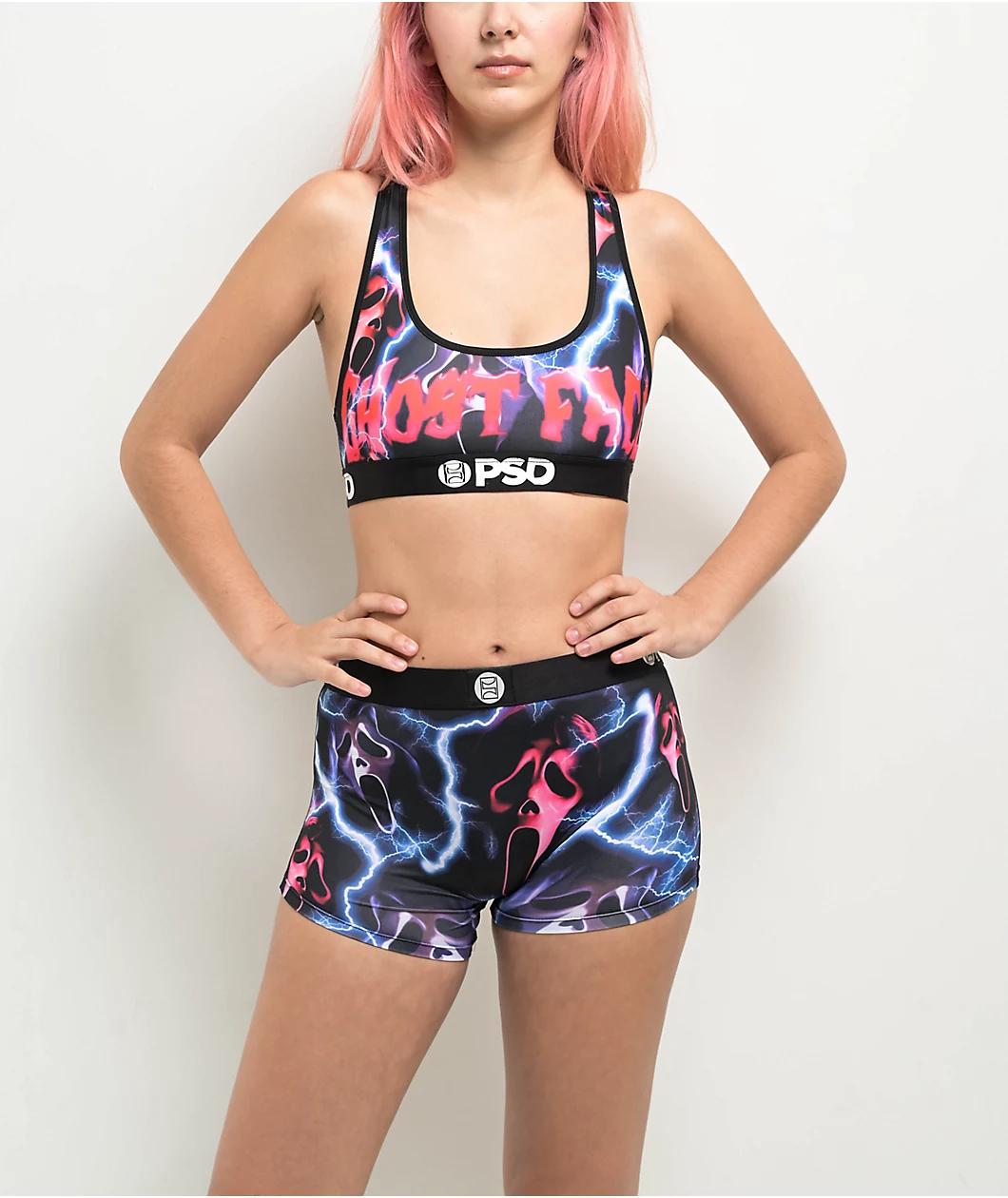 PSD x Ghost Face Hype Sports Bra Product Image