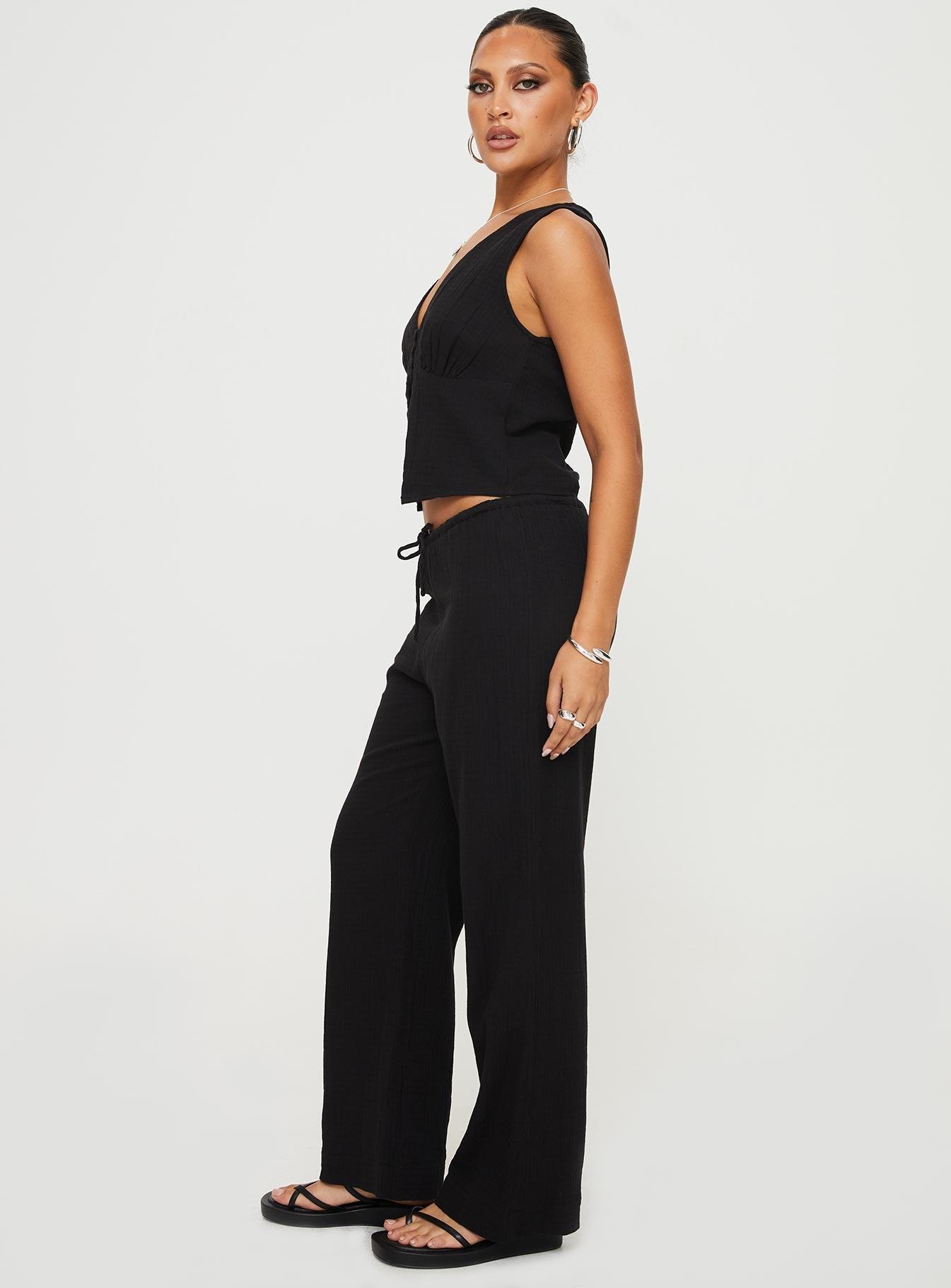 Zanzibar Pants Black Product Image