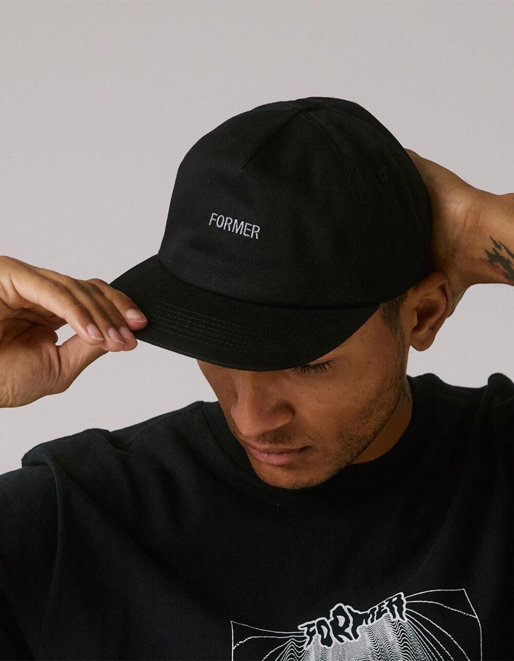 FORMER Legacy Strapback Hat - BLK/WHT Product Image