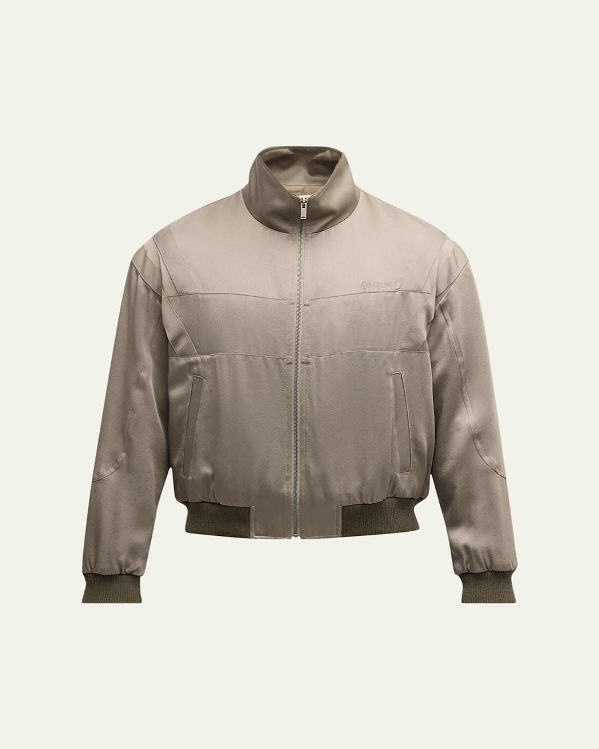 Mens Satin Teddy Jacket Product Image