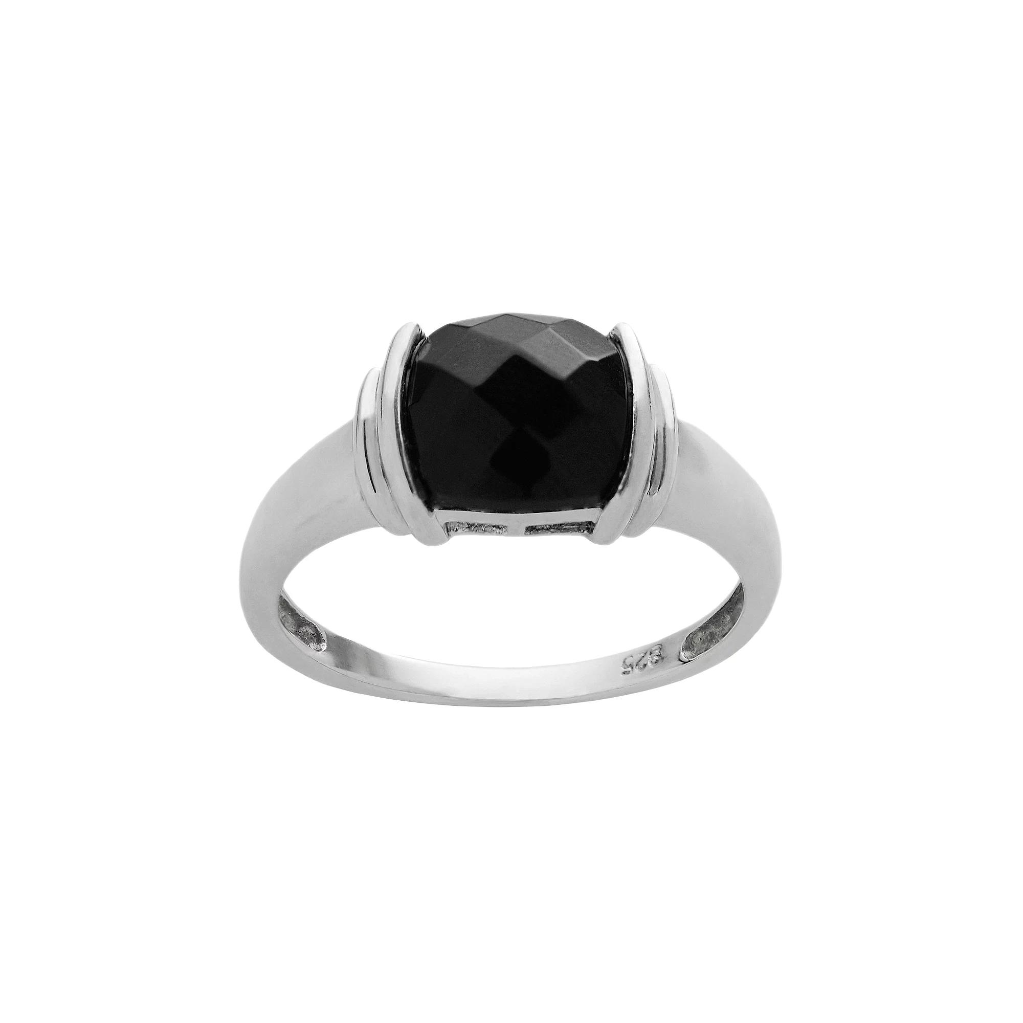 PearLustre by Imperial Onyx Sterling Silver Ring, Women's,  Product Image