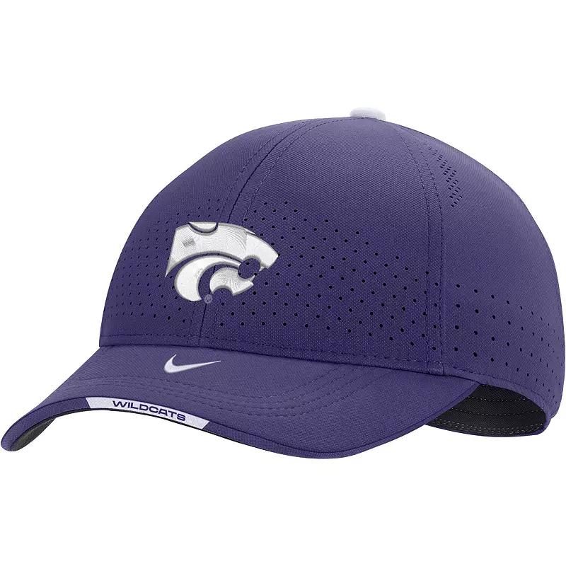 Men's Nike Purple Kansas State Wildcats Classic99 Swoosh Performance Flex Hat Product Image