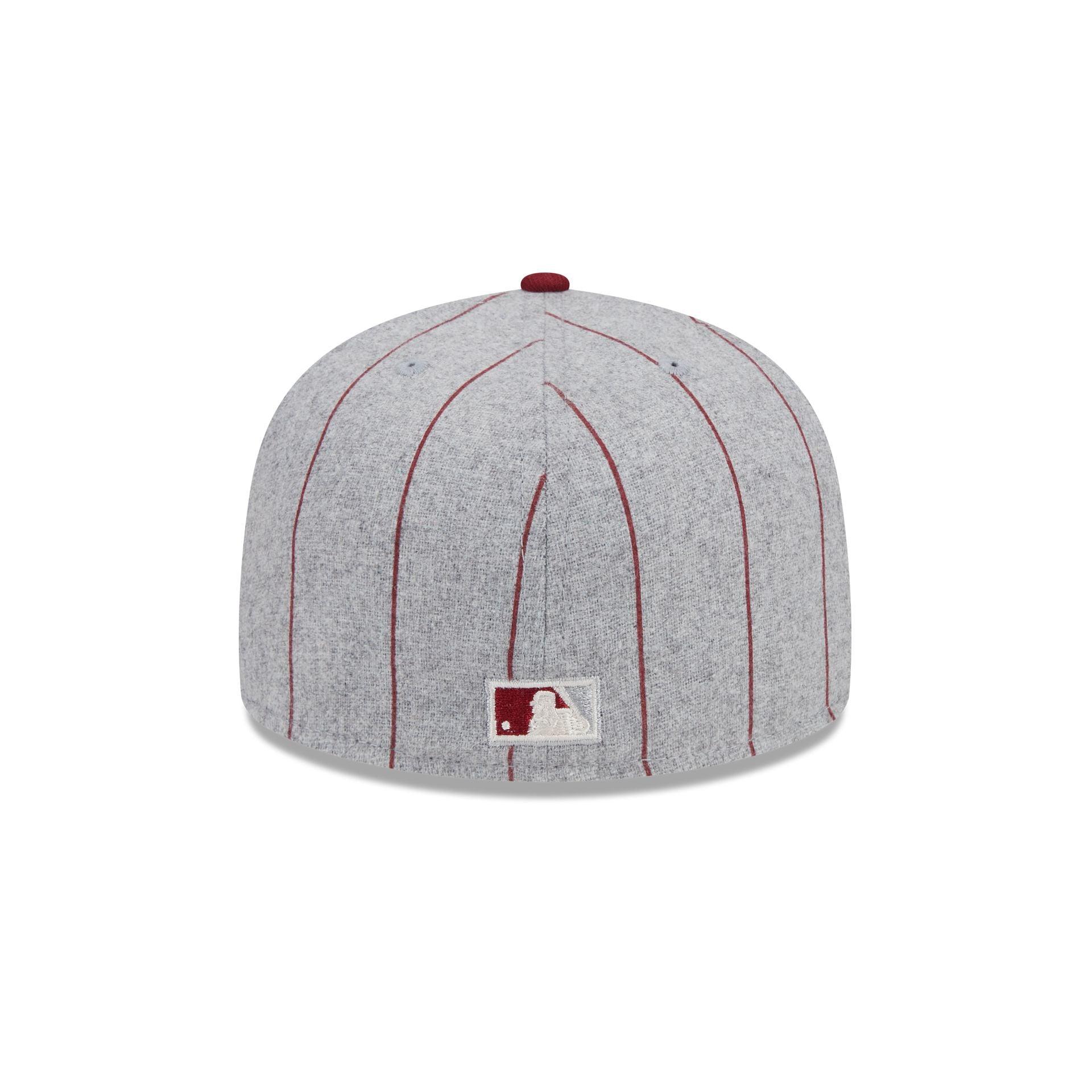 Philadelphia Phillies Heather Pinstripe 59FIFTY Fitted Hat Male Product Image
