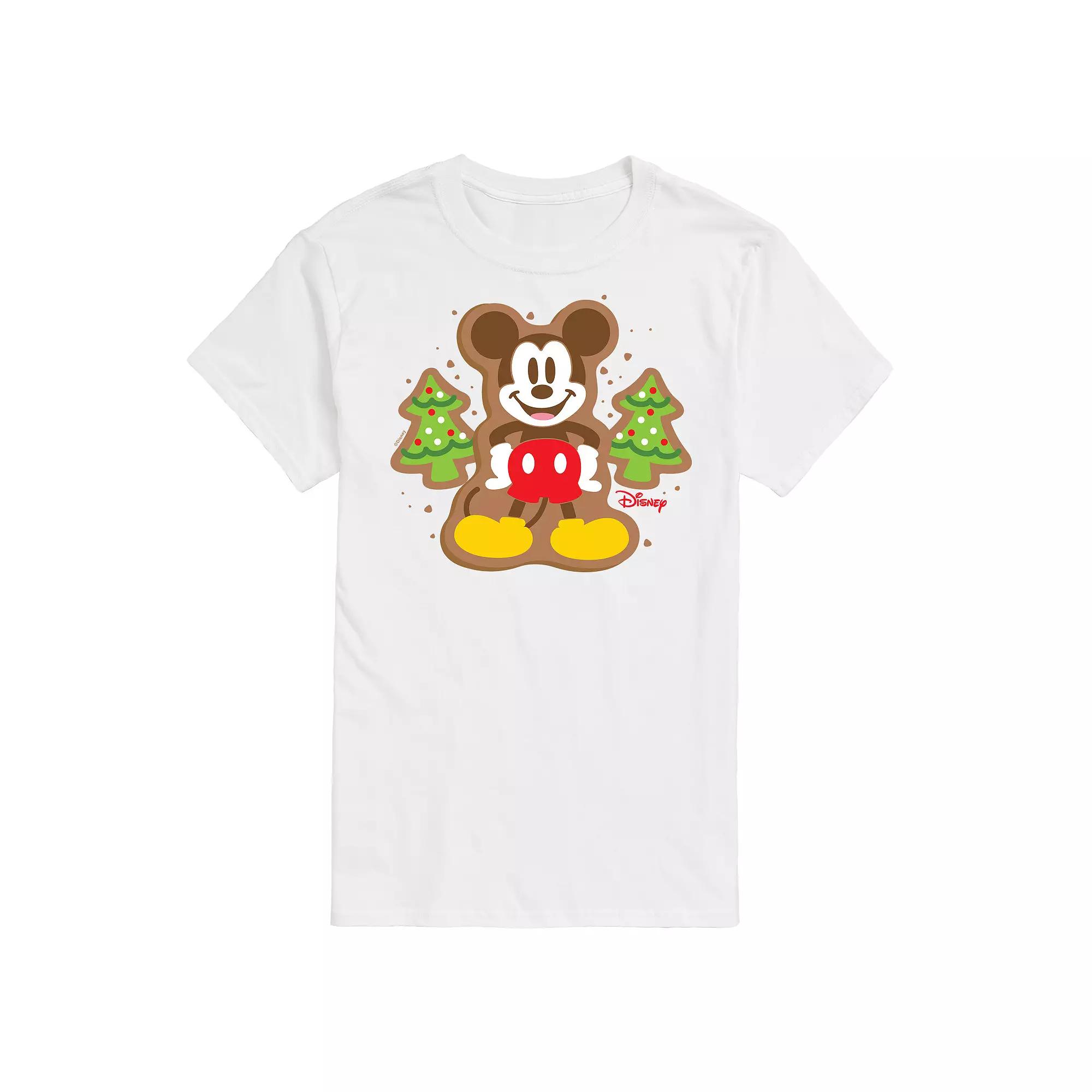 Disney's Big & Tall Mickey Cookie Graphic Tee, Men's,  Product Image