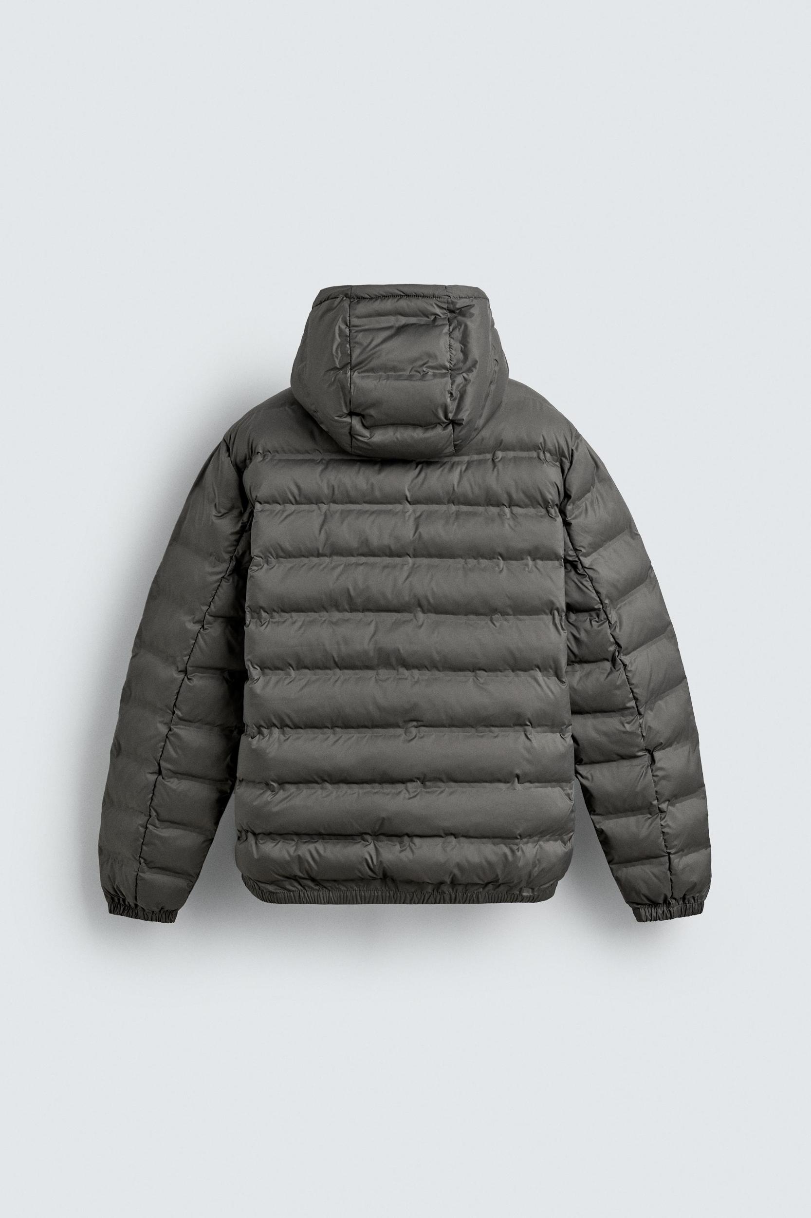 LIGHTWEIGHT HOODED PADDED JACKET Product Image