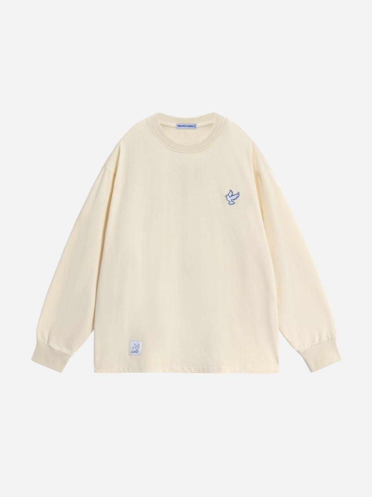 Aelfric Eden Pigeon Print Long Sleeve Tee Product Image