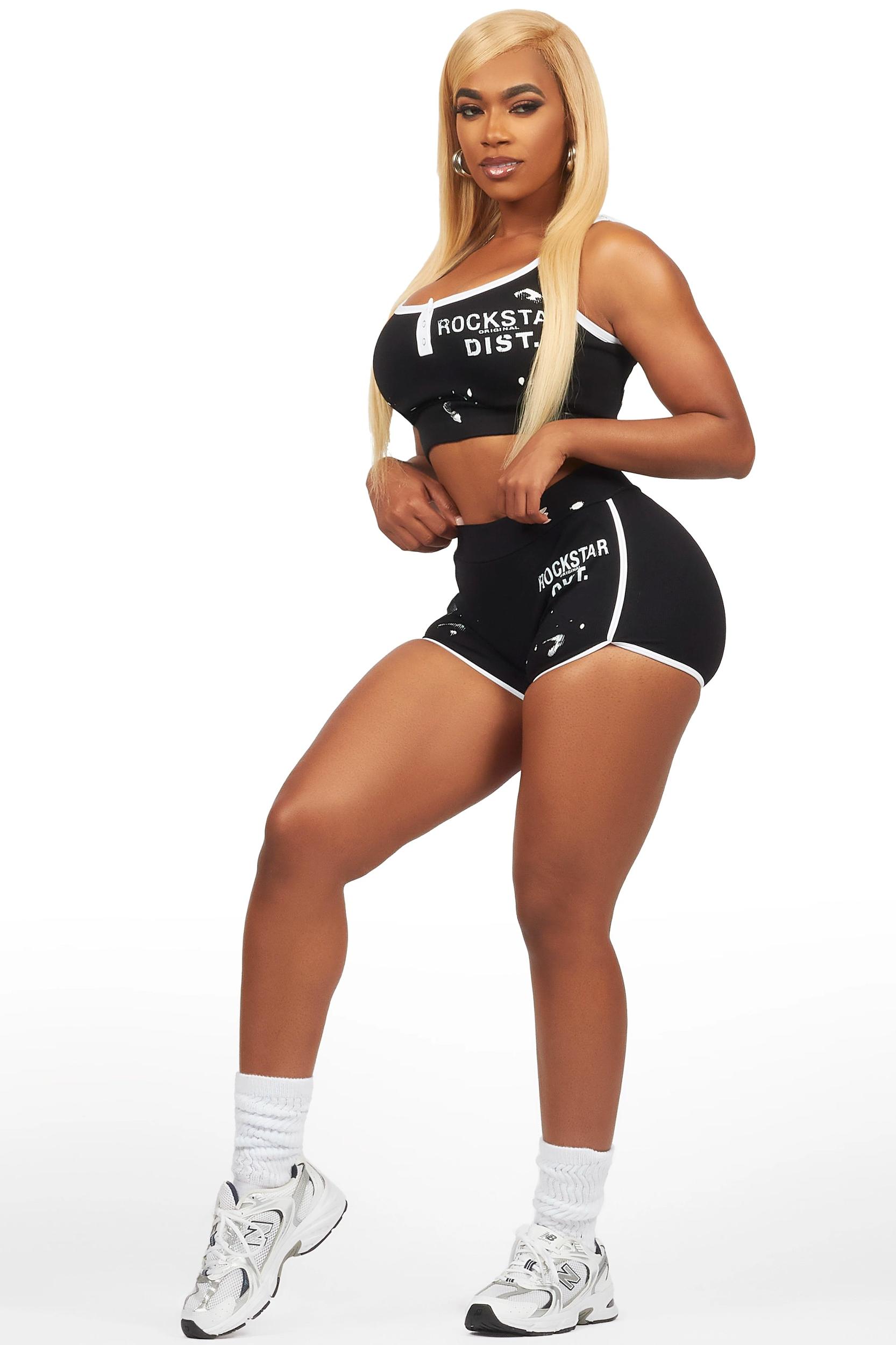 Tameka Black Short Set Female Product Image