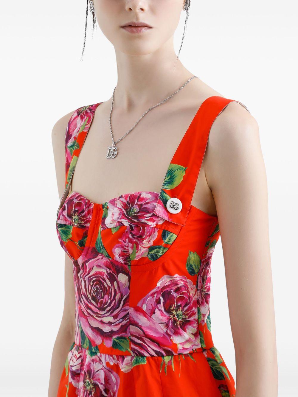 floral-print mini dress Product Image
