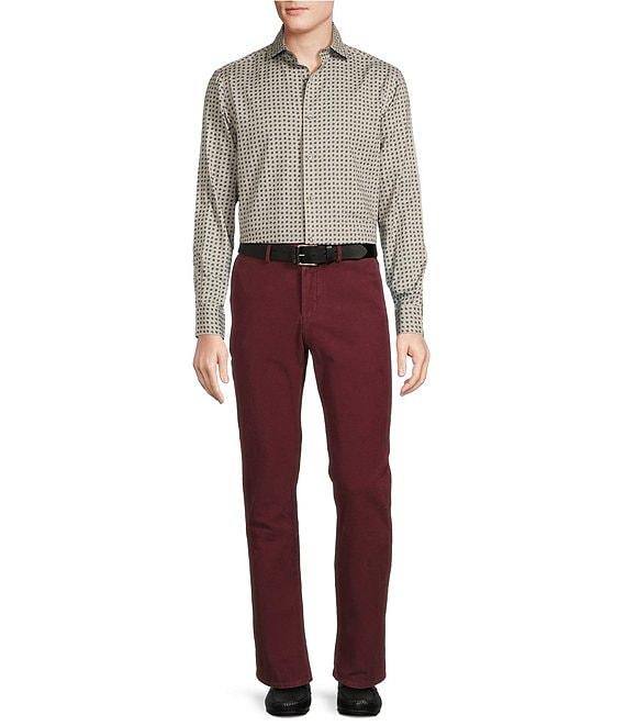 Cremieux Blue Label Chamonix Collection Medallion Print Long Sleeve Woven Shirt Product Image