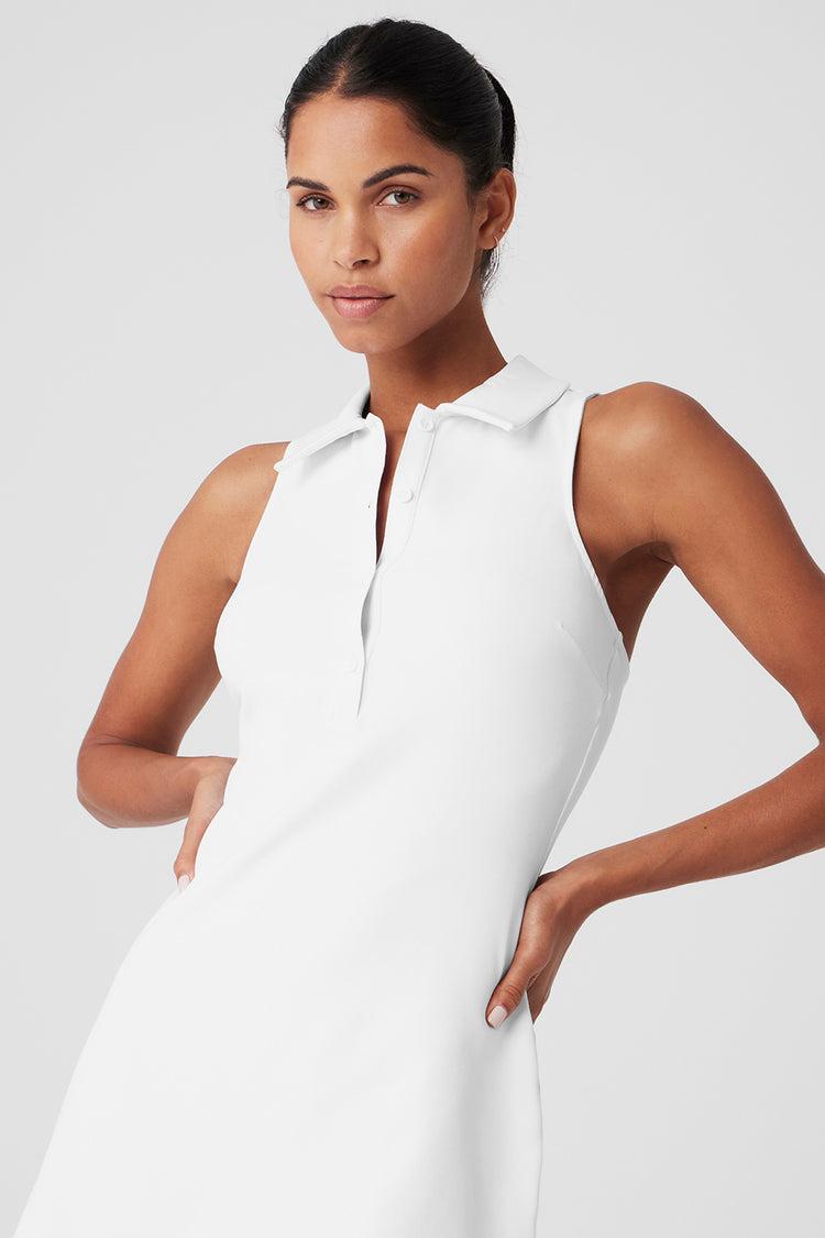 Charmed Tennis Dress - White Product Image