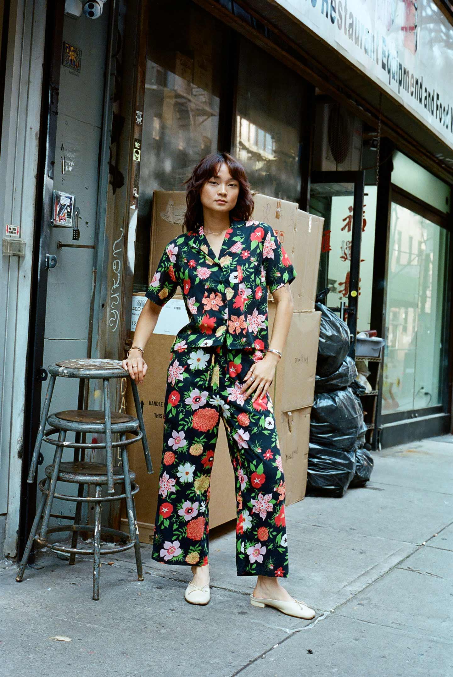 Long Lounge Set - Mills Floral Product Image