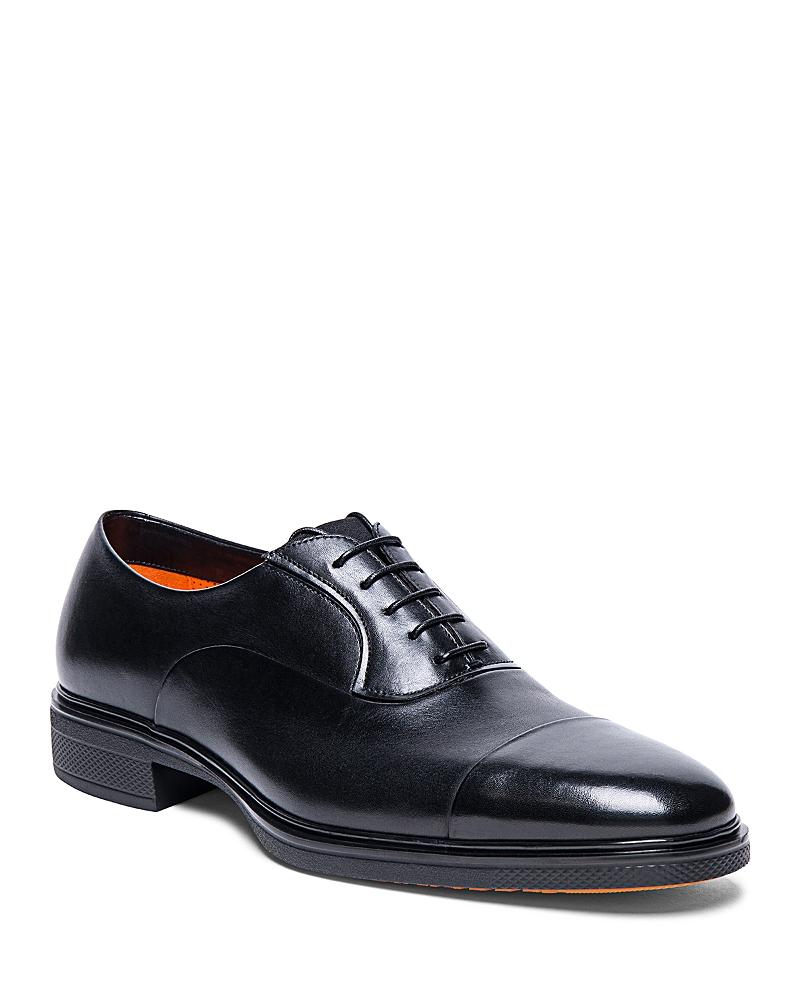 Mens Easy Leather Cap-Toe Oxfords Product Image