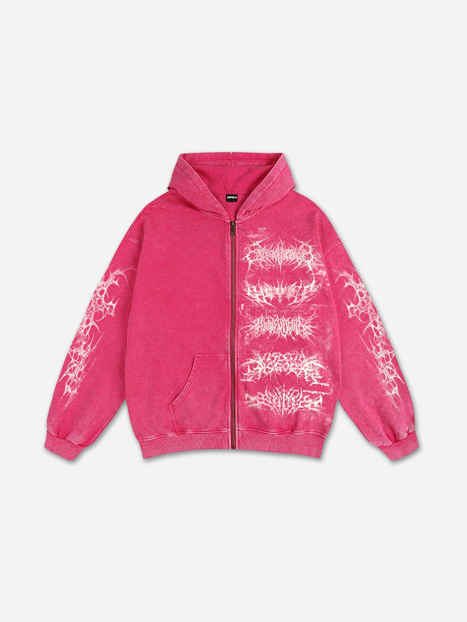 Men's Streetwear Denim Cross Embroidery Jeans Product Image