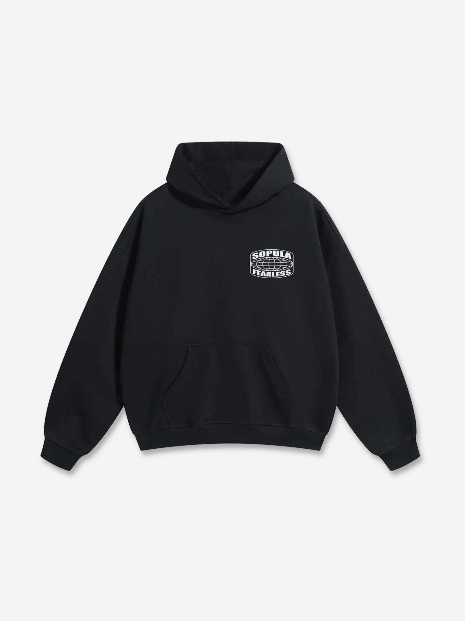 Sopula Unisex Mouth & Letter Print T-Shirt Product Image