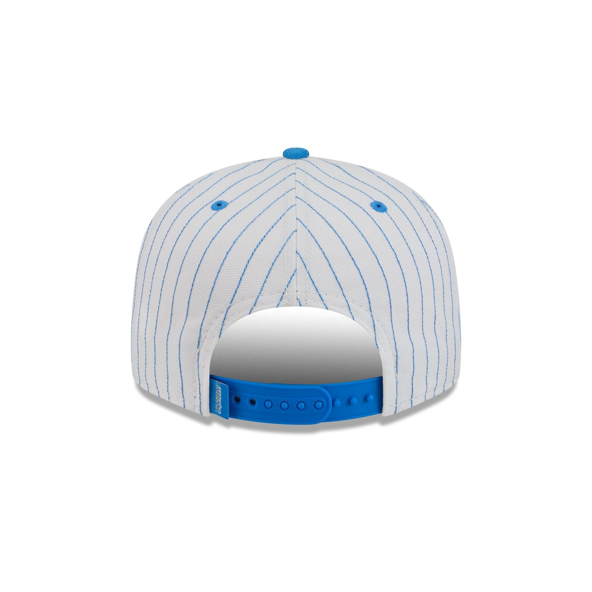 Los Angeles Chargers Deceptor Pinstripe 9FIFTY Snapback Hat Male Product Image