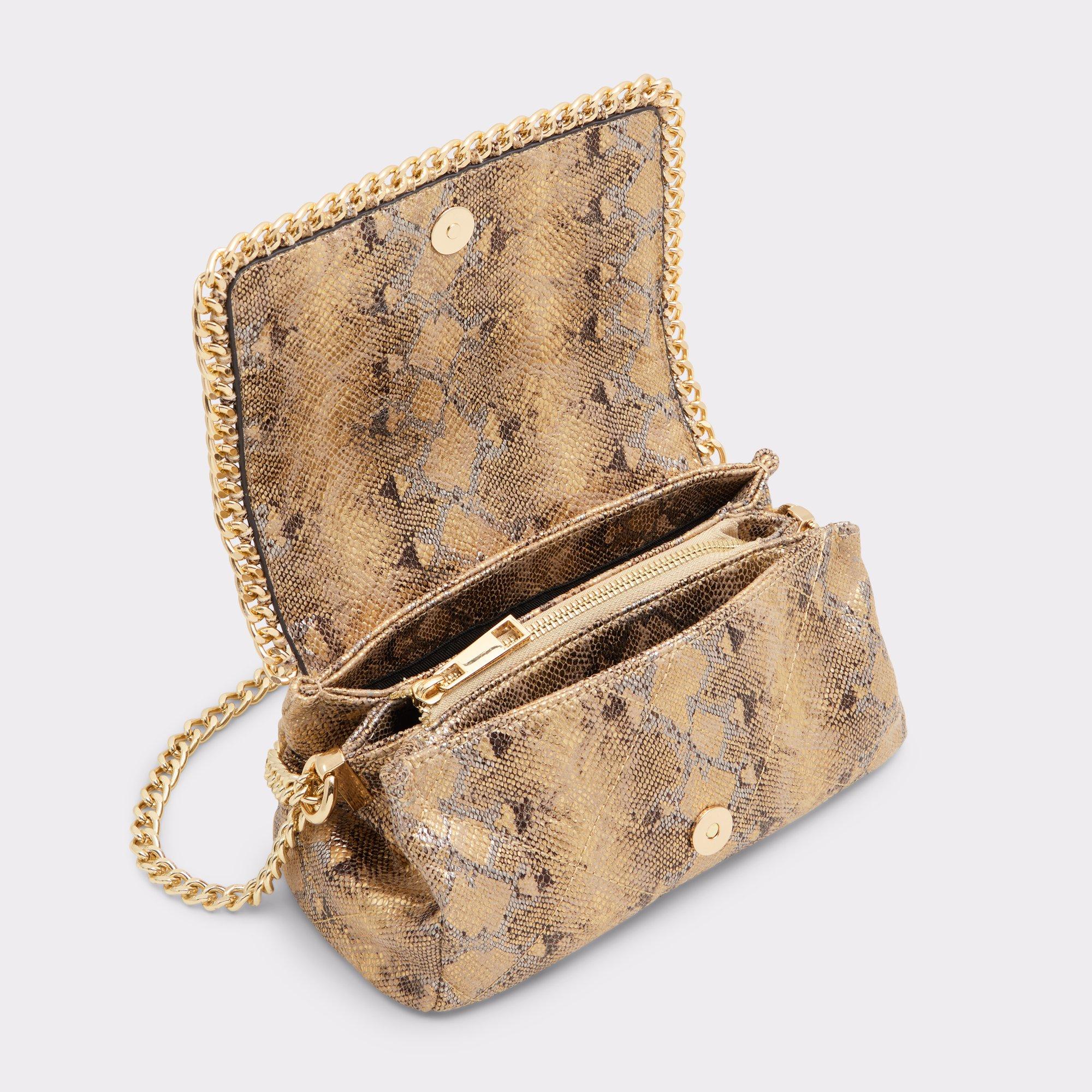 ALDO Kayleyyx - Women's Crossbody Handbag - Gold Product Image