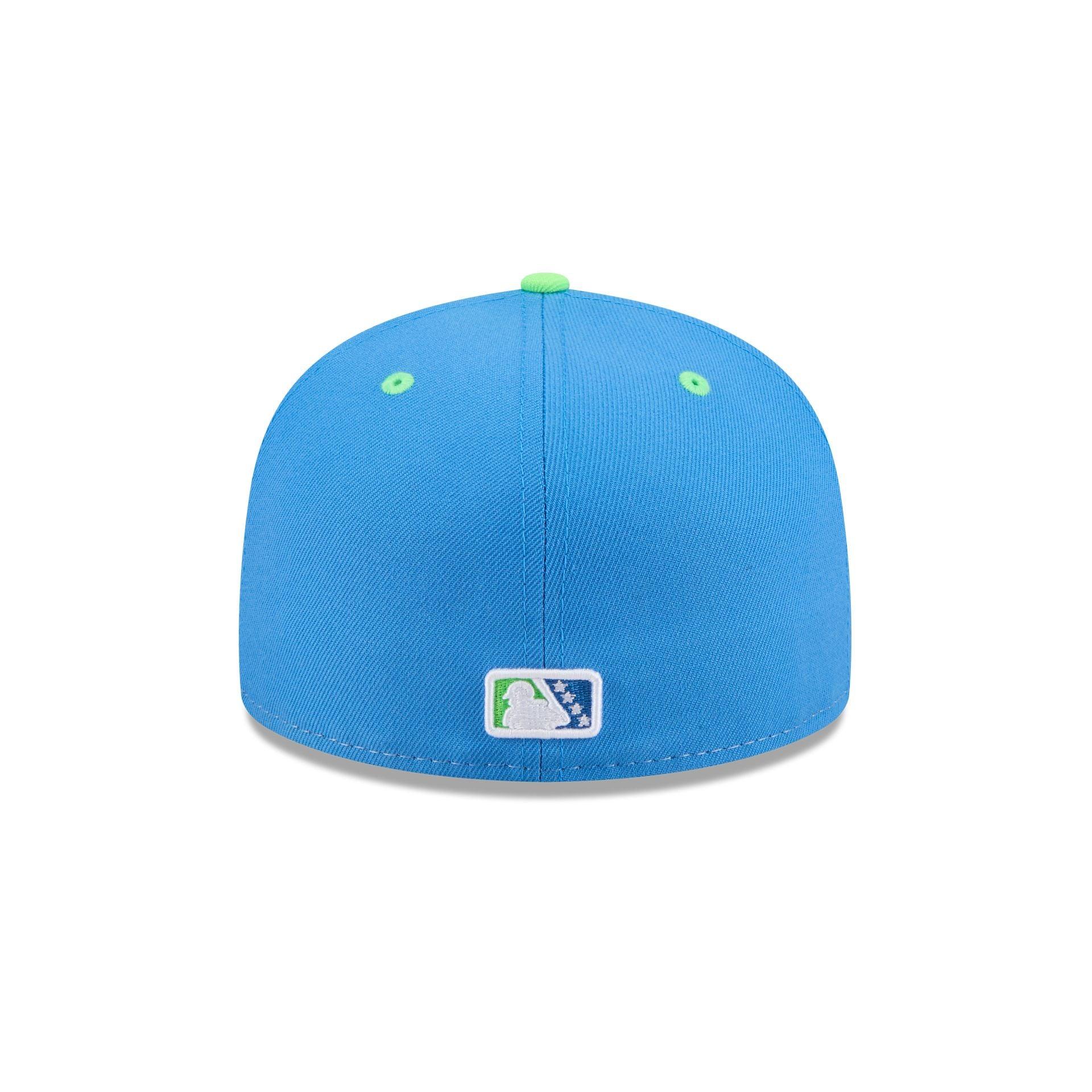 Myrtle Beach Pelicans Theme Night Blue 59FIFTY Fitted Hat Male Product Image
