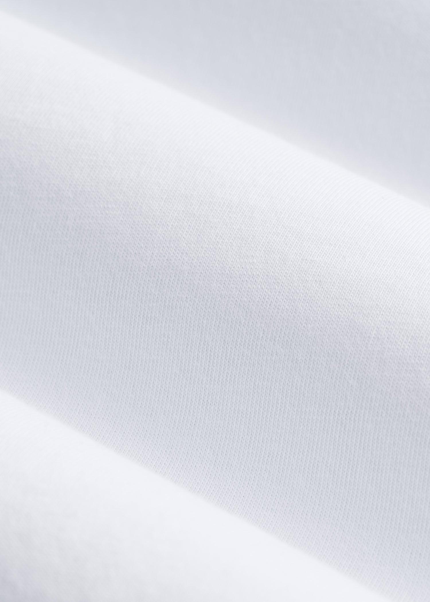 Modern Fit Garment Dyed Cotton T-Shirt for Tall Men in White Male Product Image