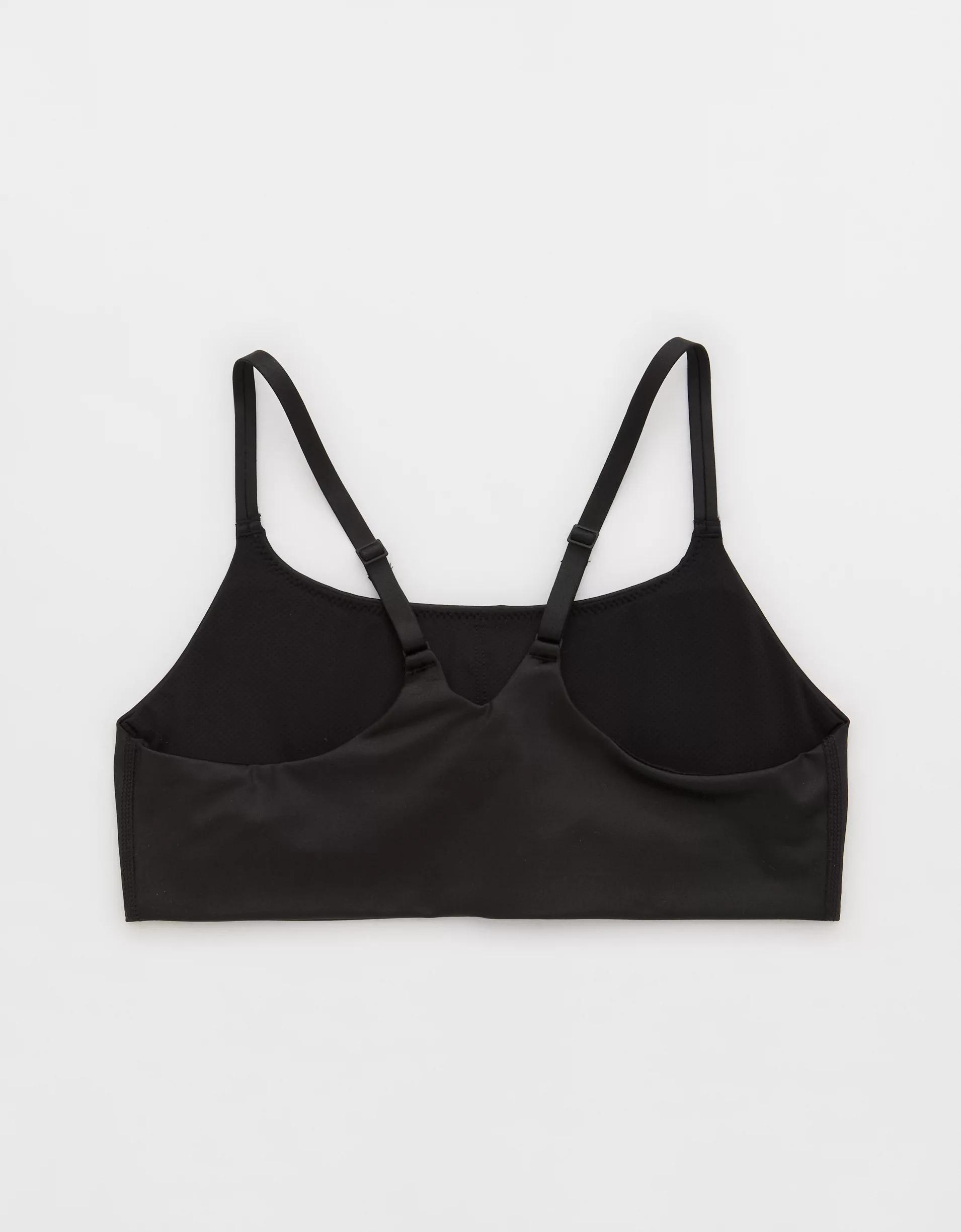 OFFLINE By Aerie Goals Gloss Strappy Sports Bra Product Image