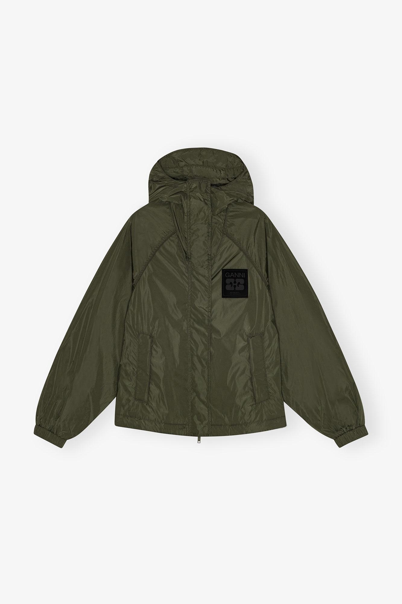 Green Nylon Jacket Product Image
