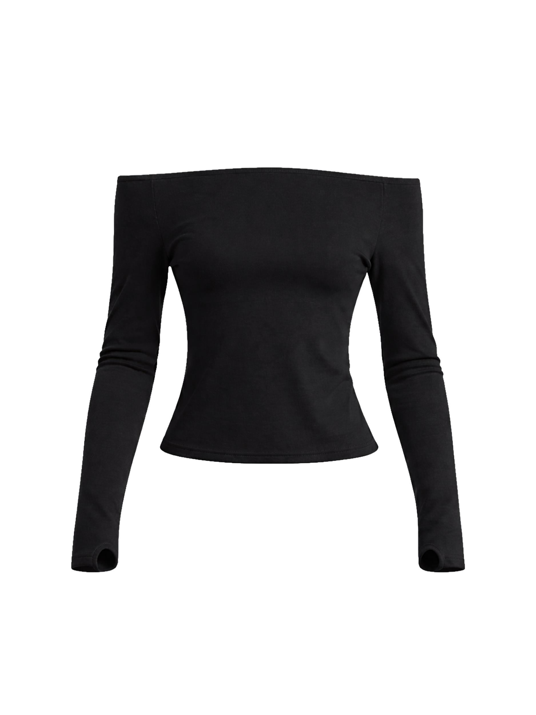 Cover-Up Off the Shoulder Long Sleeve Product Image