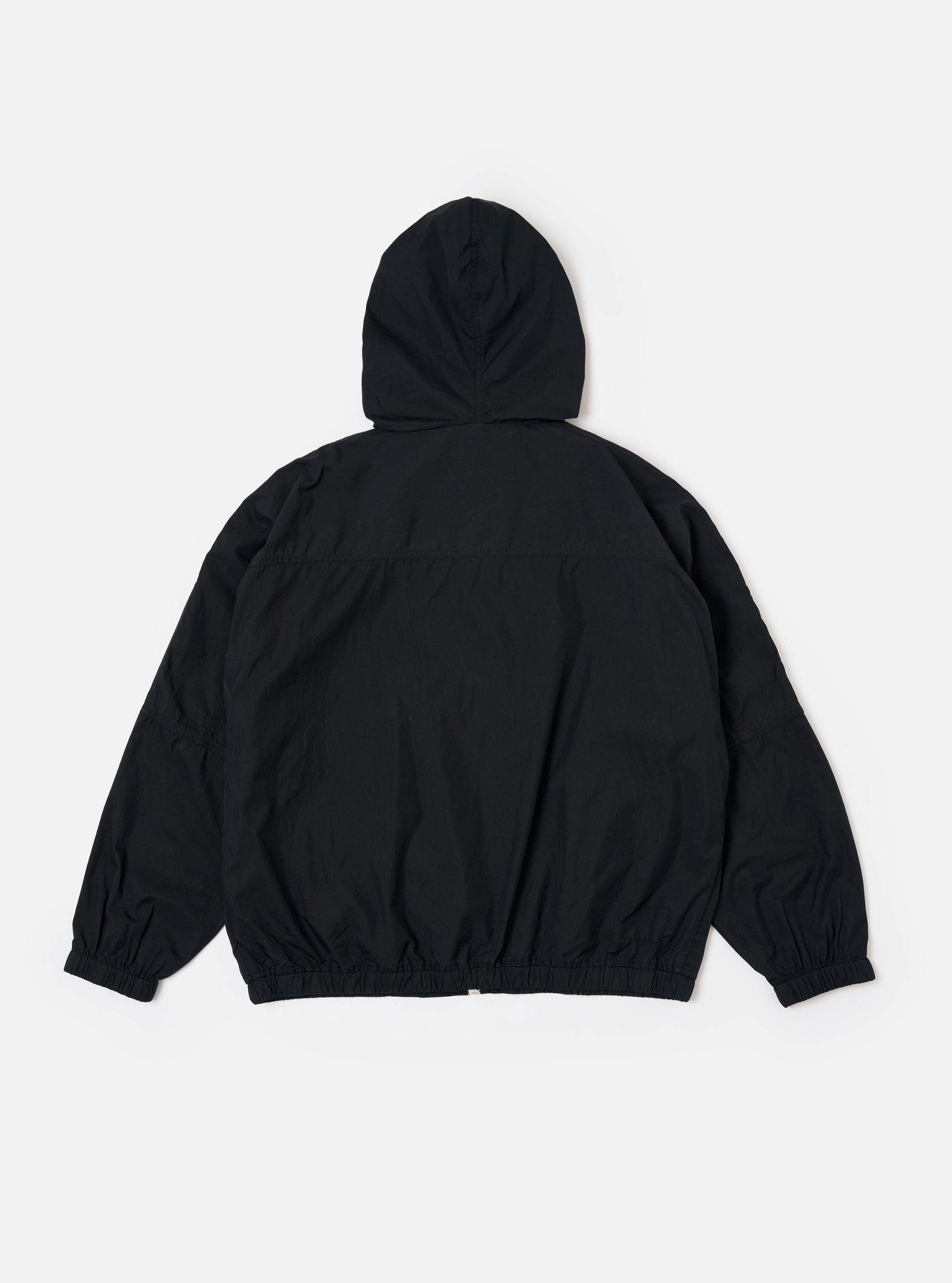 Navy Cotton Reycled Nylon Mix Daley Jacket Product Image