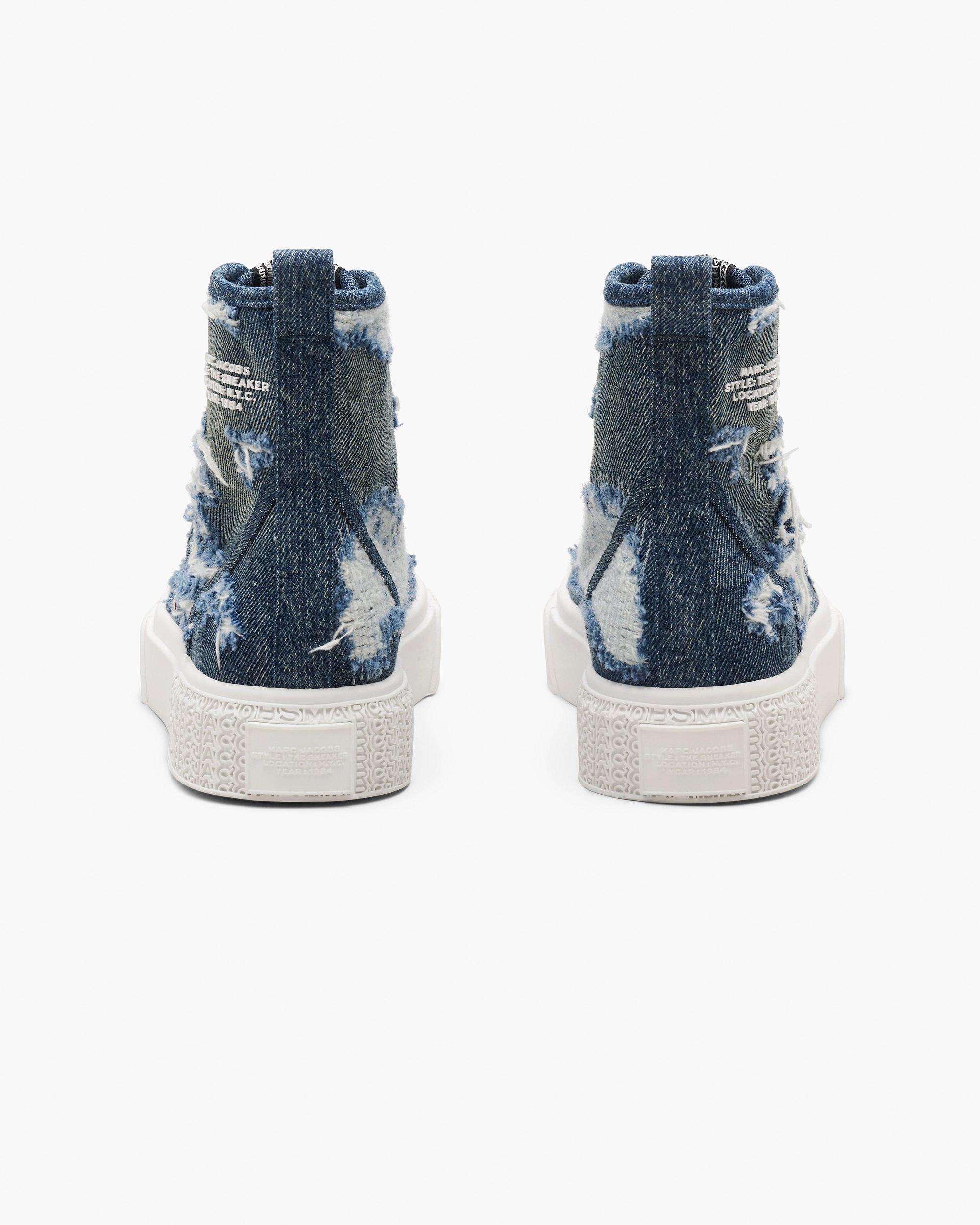 The Rip And Repair Denim High Top Sneaker Product Image