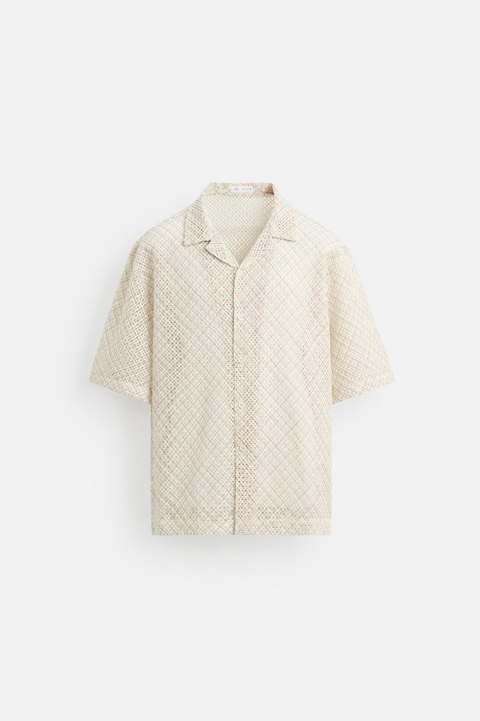 TEXTURED WEAVE SHIRT Product Image