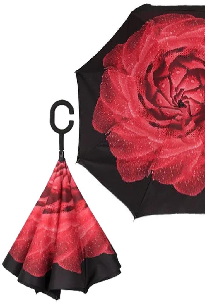 Print Inside-Out Double Canopy Umbrella Product Image