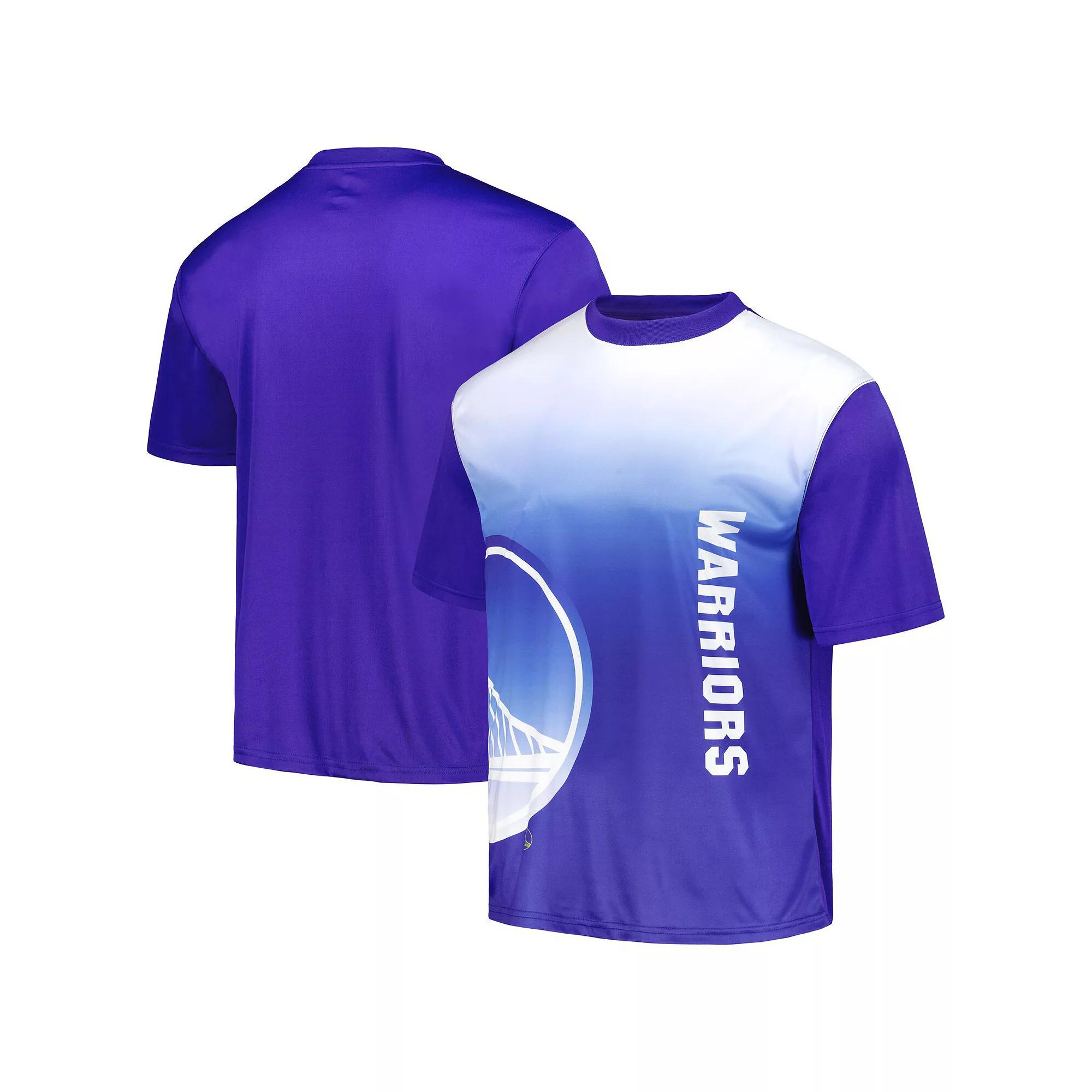 Men's Royal Golden State Warriors Sublimated T-Shirt,  Product Image