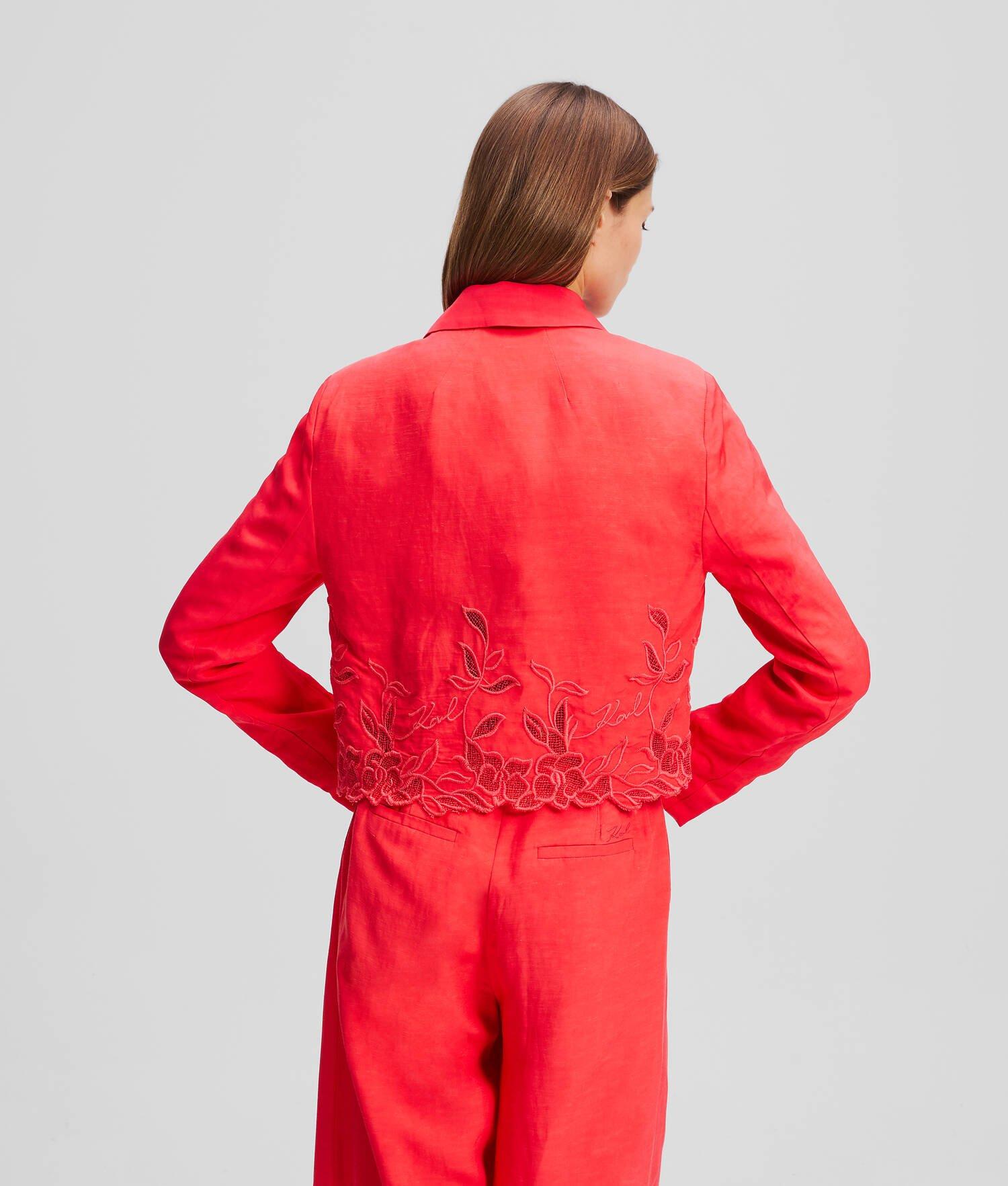 CUT-OUT EMBROIDERY JACKET Product Image