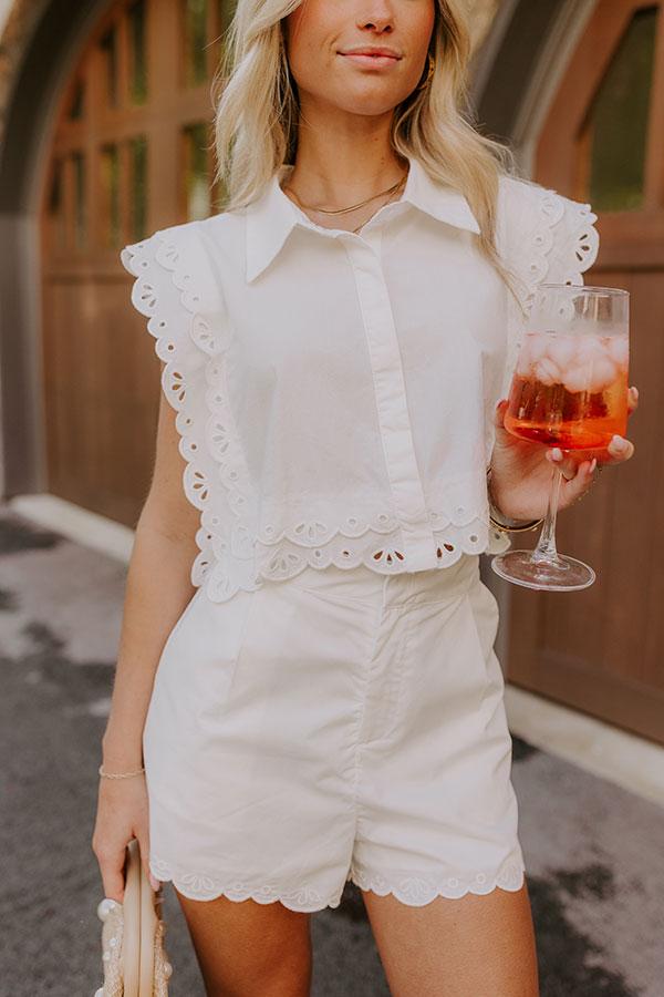 Sweet Lifestyle Embroidered Crop Top Product Image