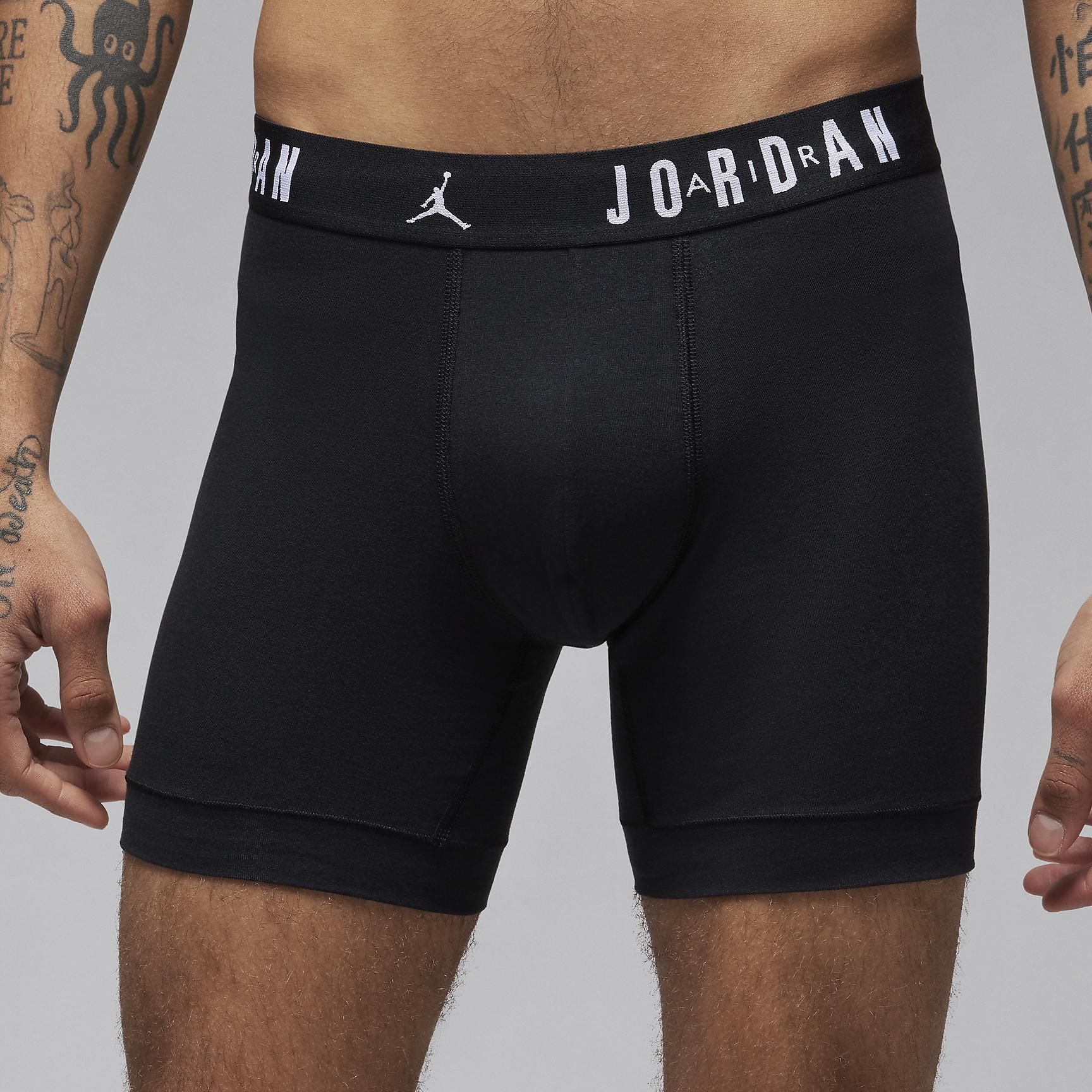 Mens Jordan Flight Cotton Core Boxer Briefs (3-Pack) | JM0622-B9F Product Image